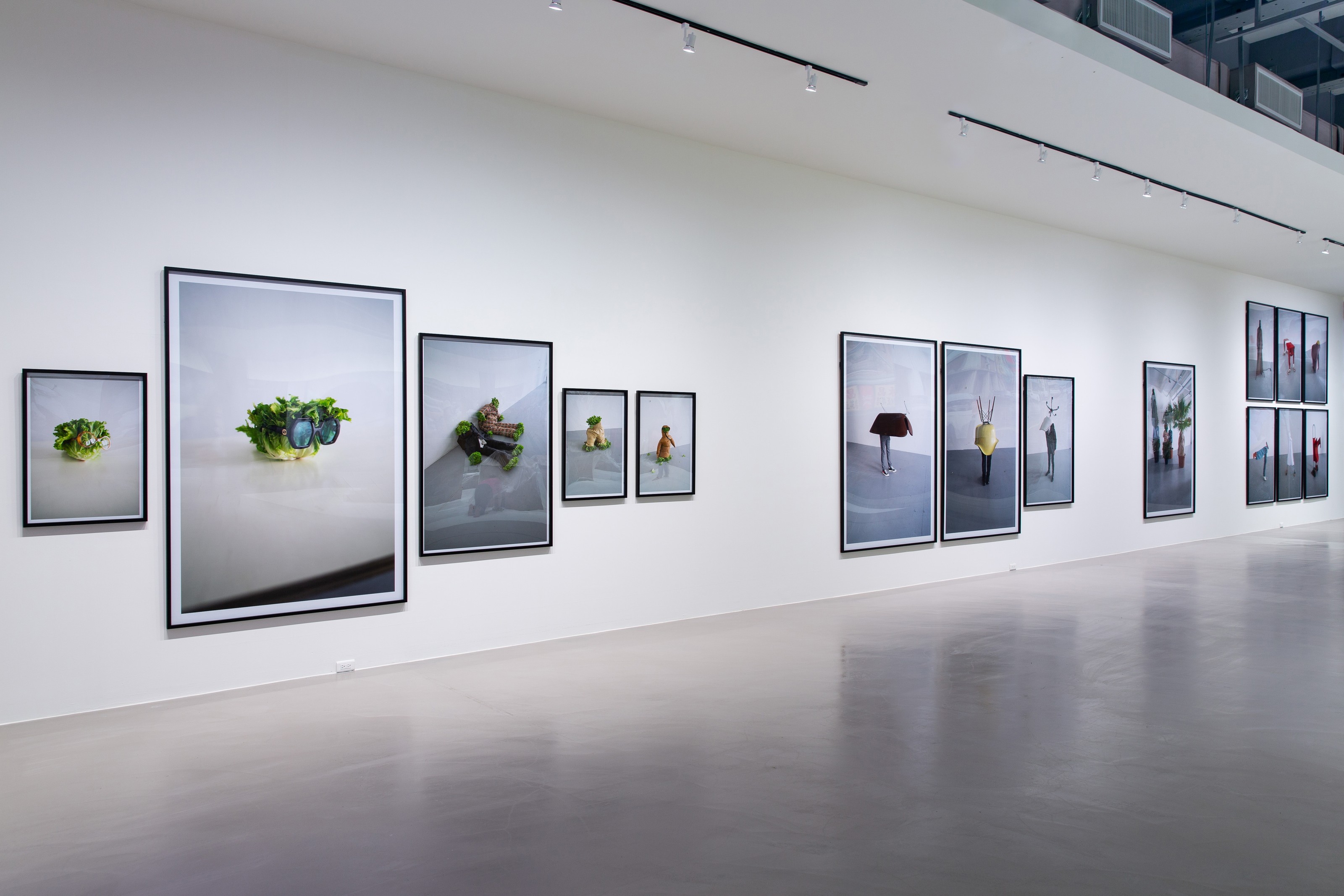 Installation view of Erwin Wurm at Taipei Fine Arts Museum