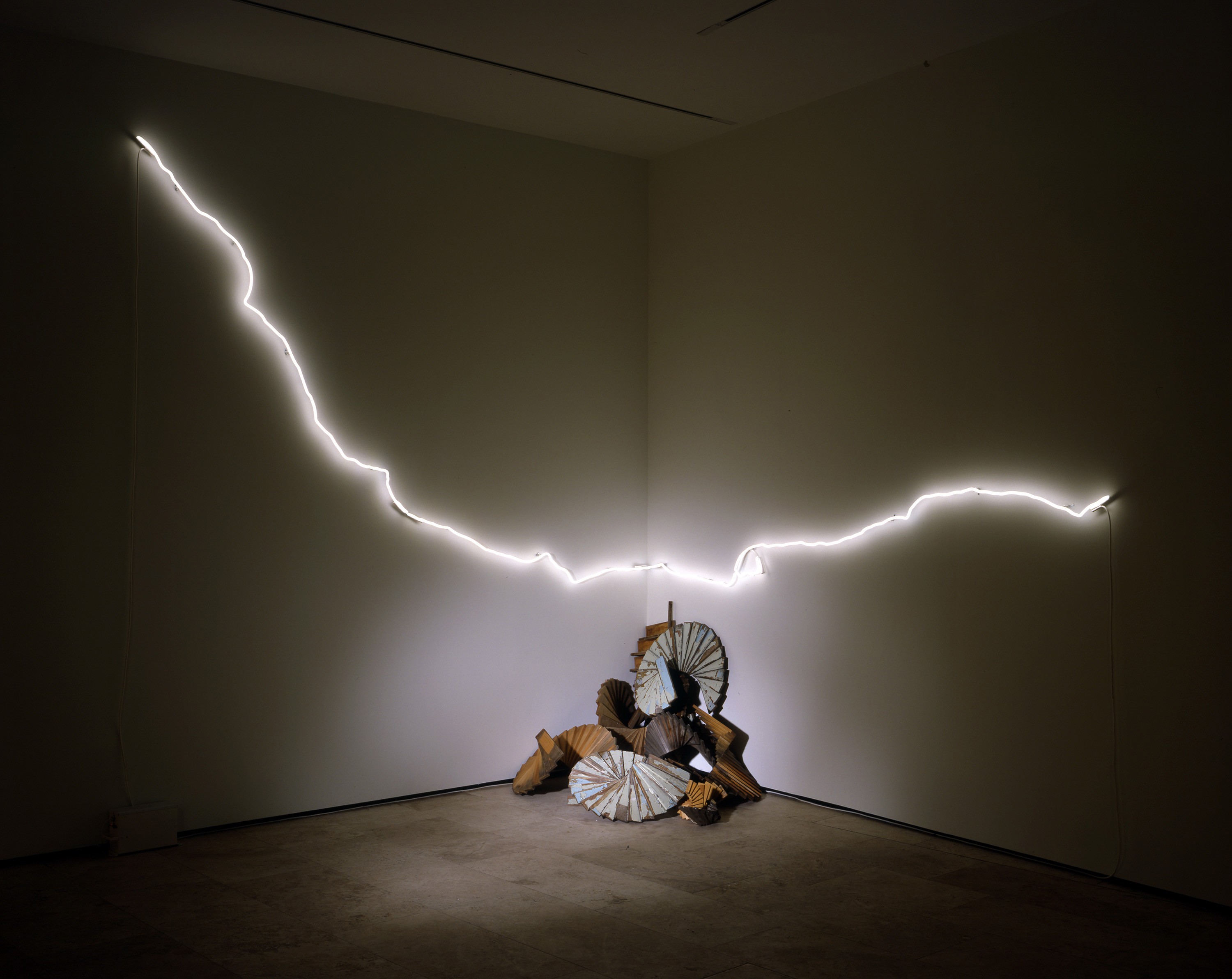 Installation view of I Can Feel Your Smile at Lehmann Maupin New York