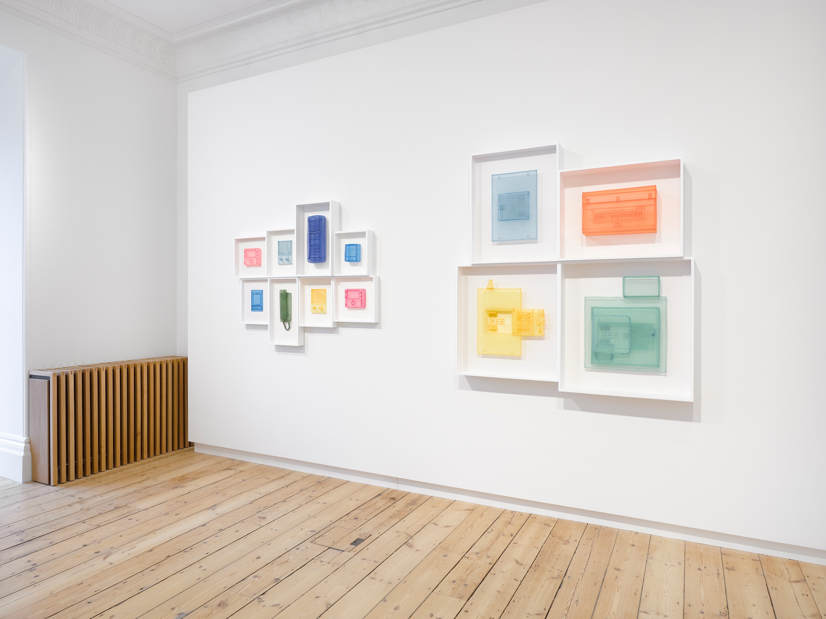Installation view of Do Ho Suh at Lehmann Maupin London