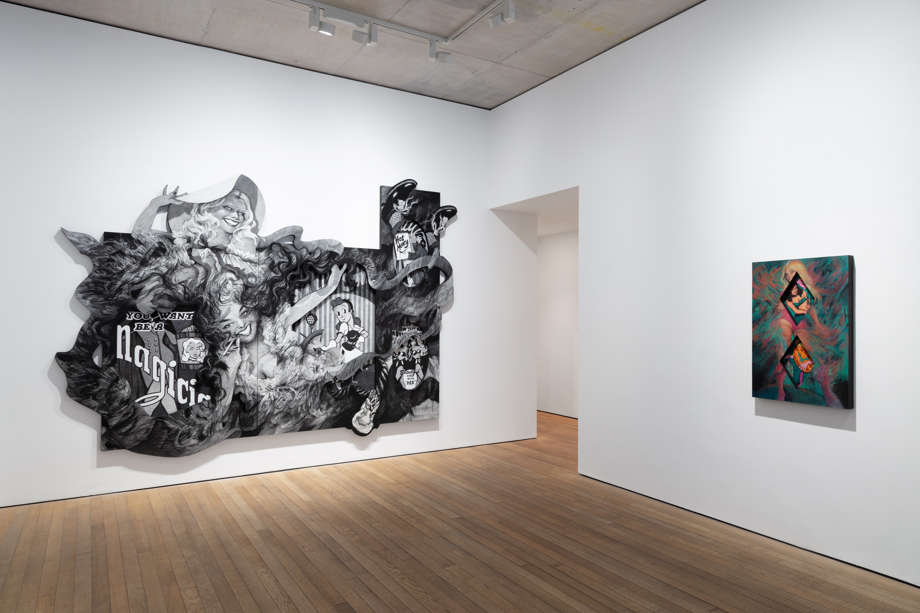 Installation view of Anna Park at Lehmann Maupin London
