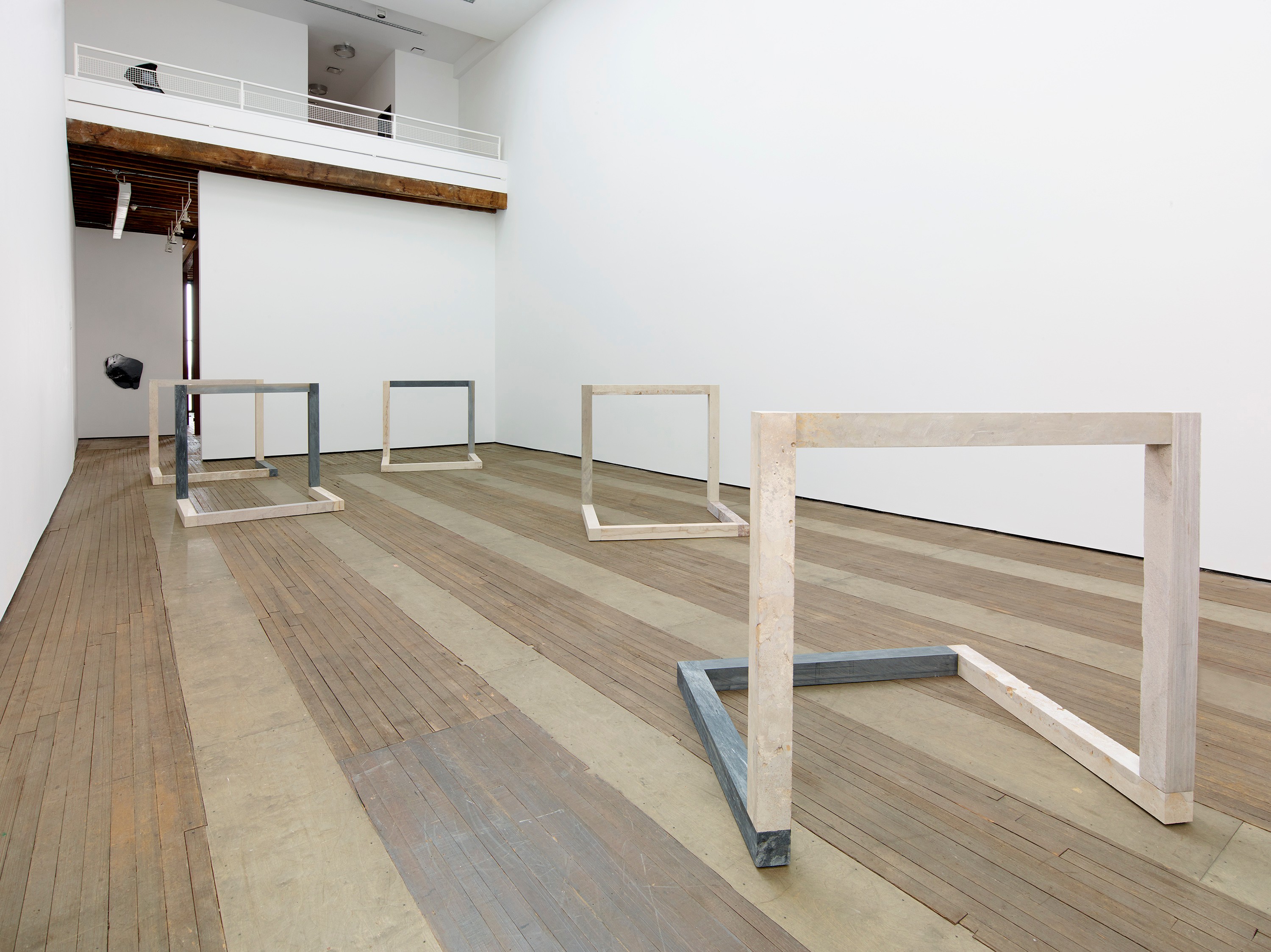 Installation view of Anya Gallaccio at Lehmann Maupin New York