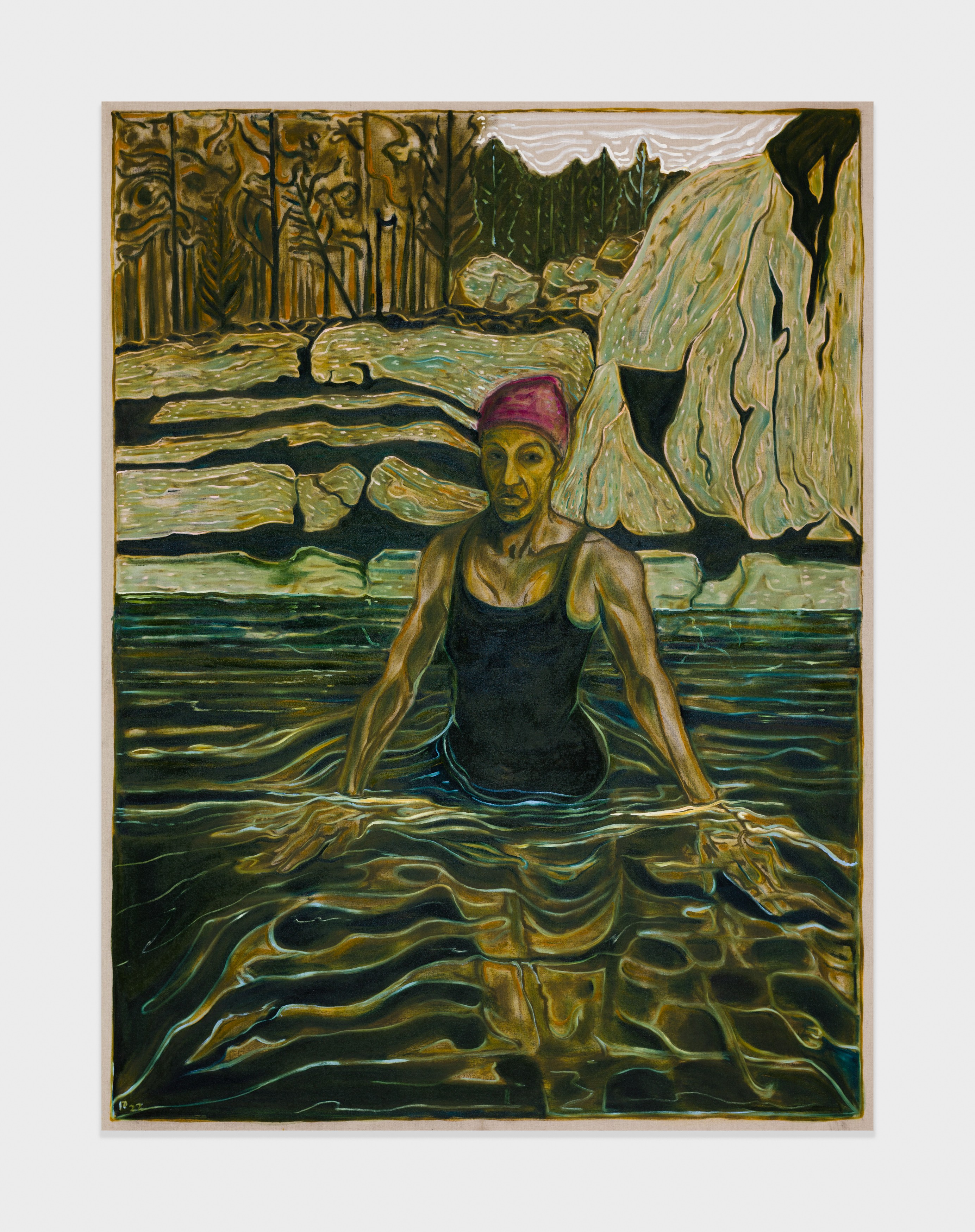 Painting by Billy Childish