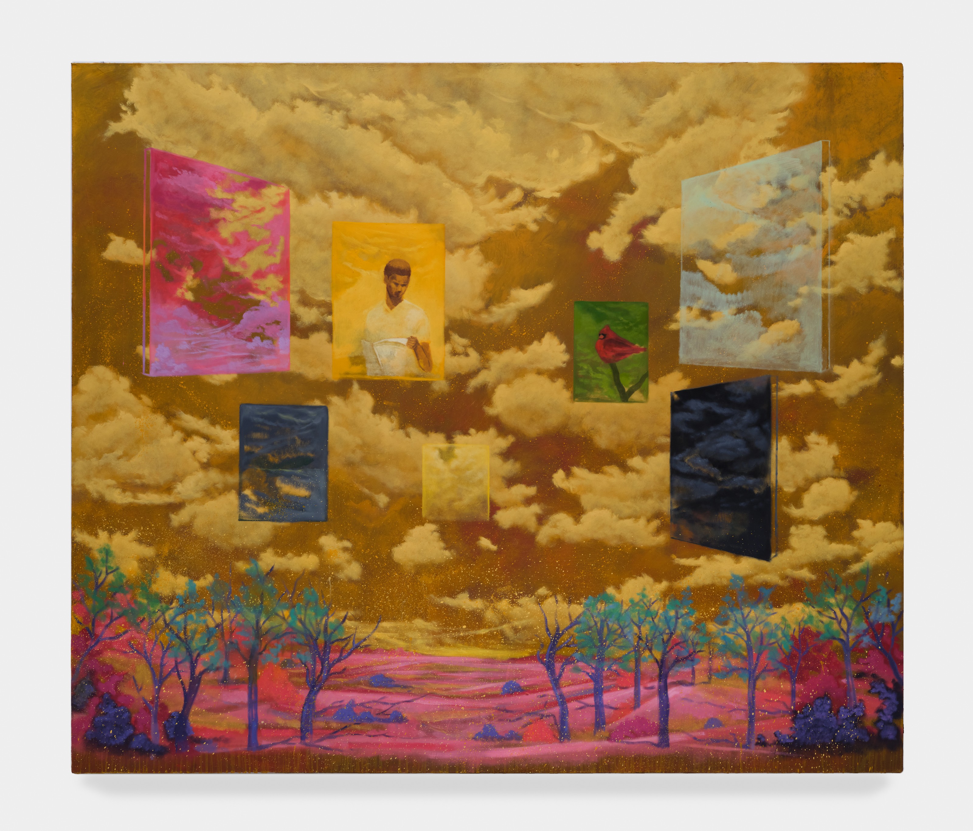 Painting by Dominic Chambers