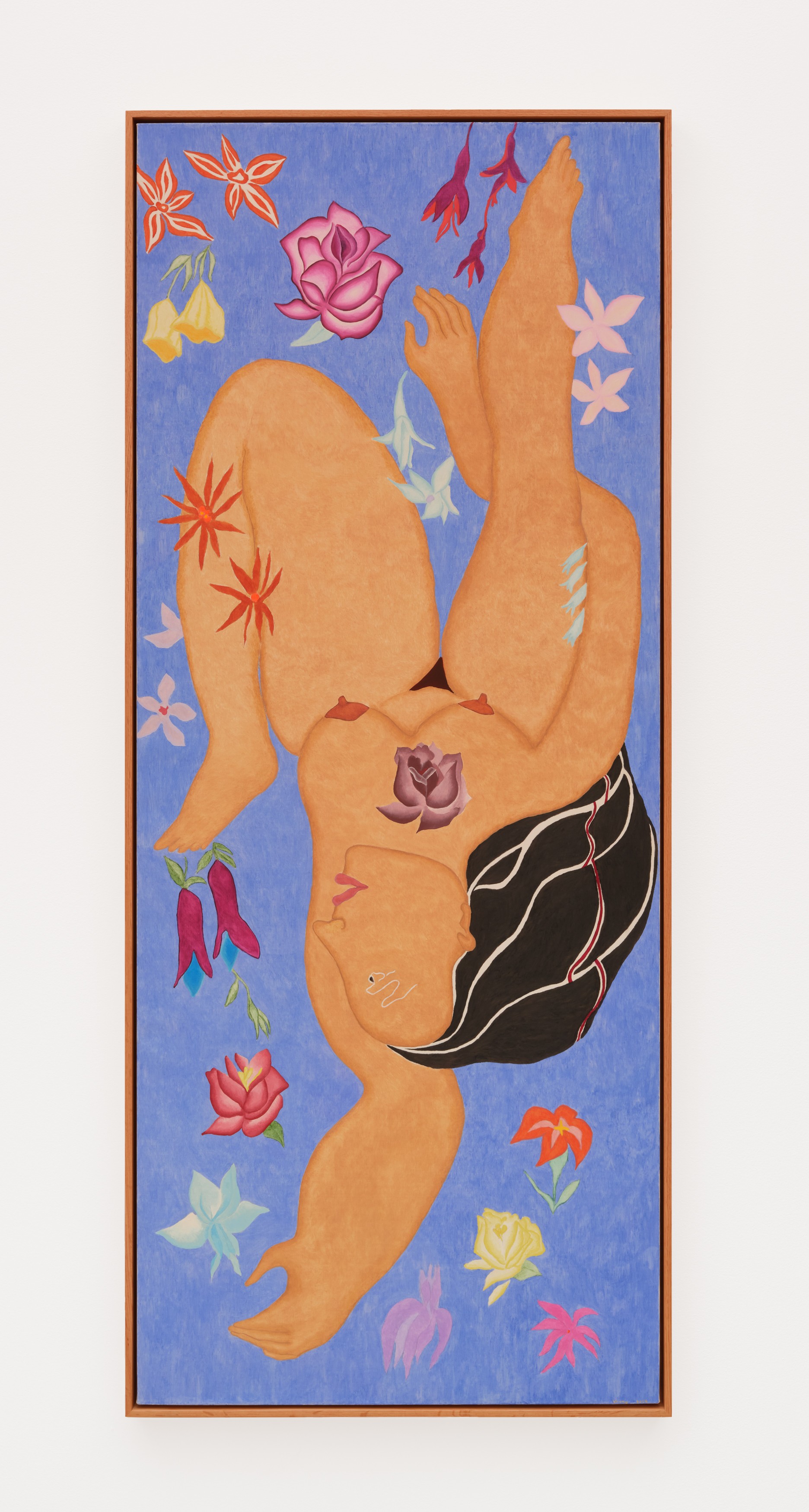 Painting by Cecilia Vicuña
