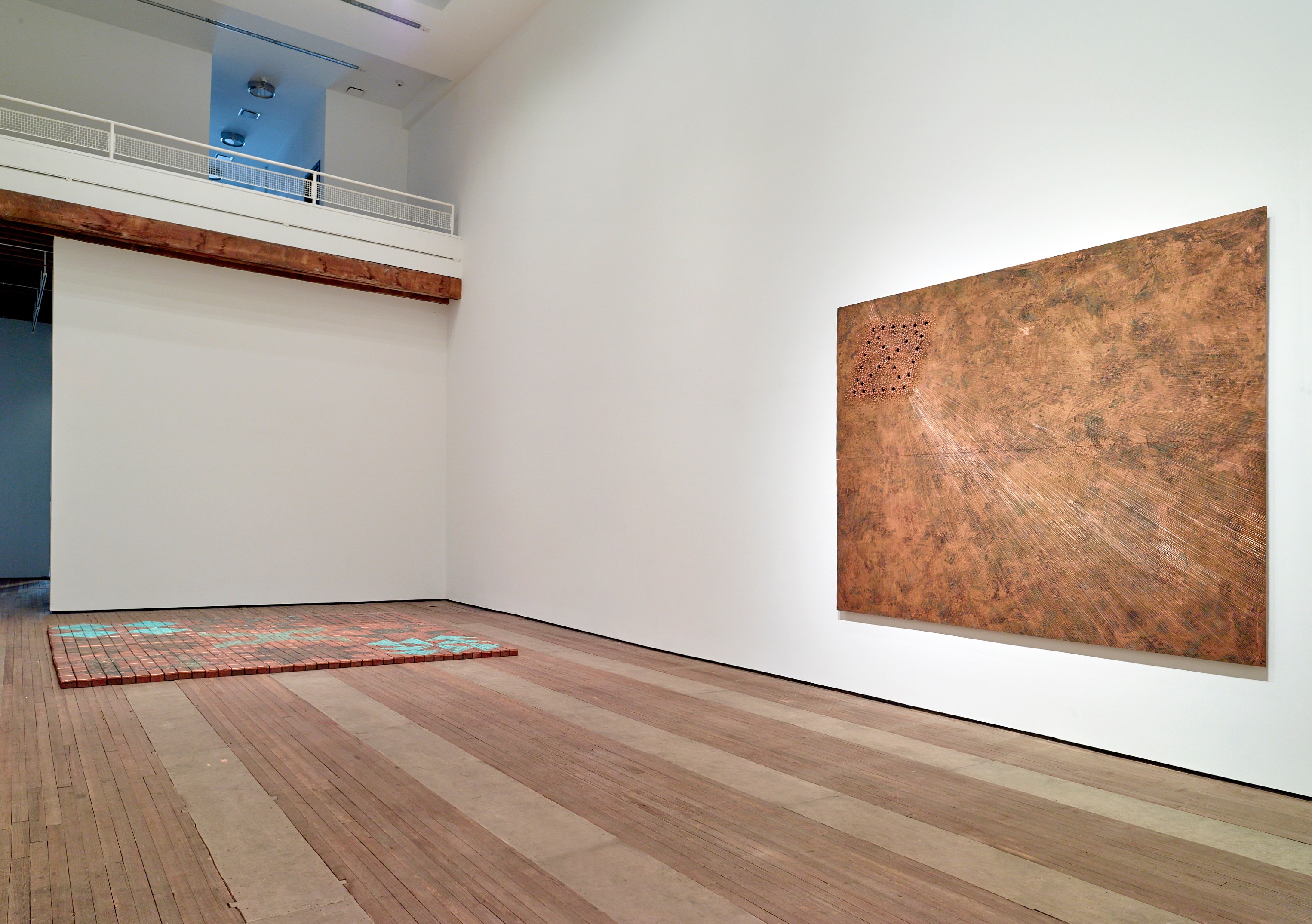 Installation view of Breathing Directions at Lehmann Maupin New York