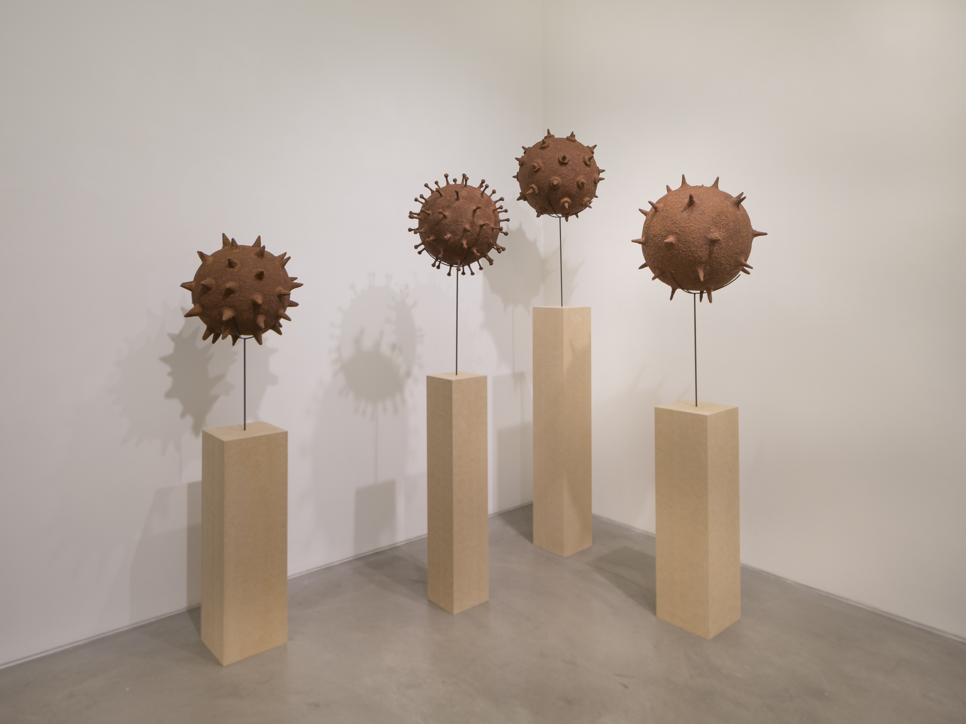 Installation view of Wangechi Mutu at Lehmann Maupin Hong Kong