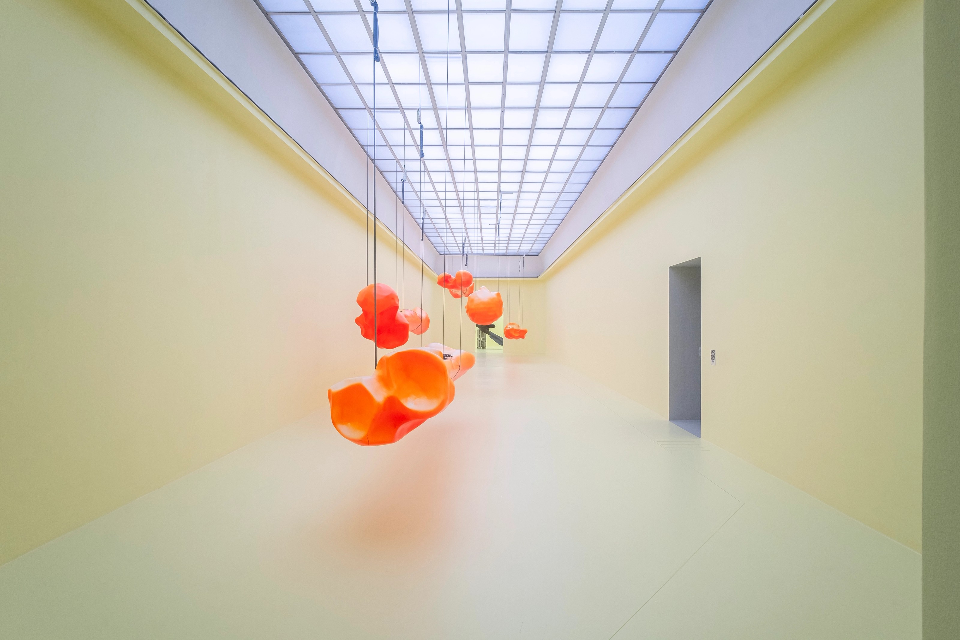 Installation view of Teresa Solar Abboud at Kunstverein Hannover
