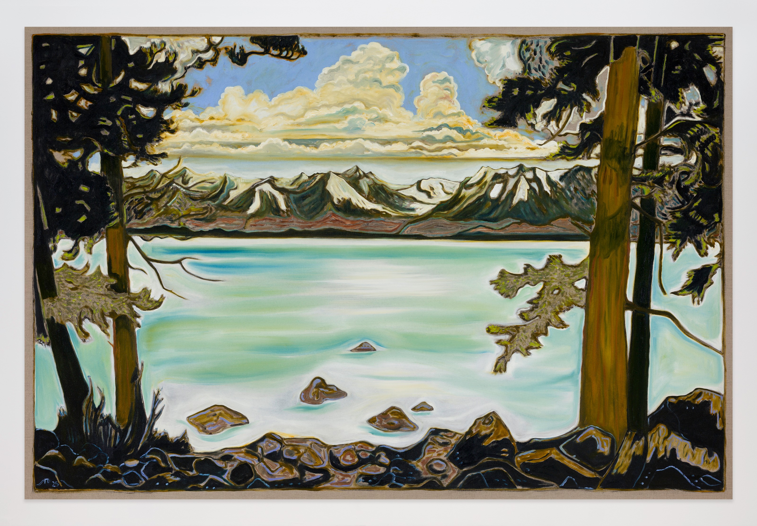 Painting by Billy Childish