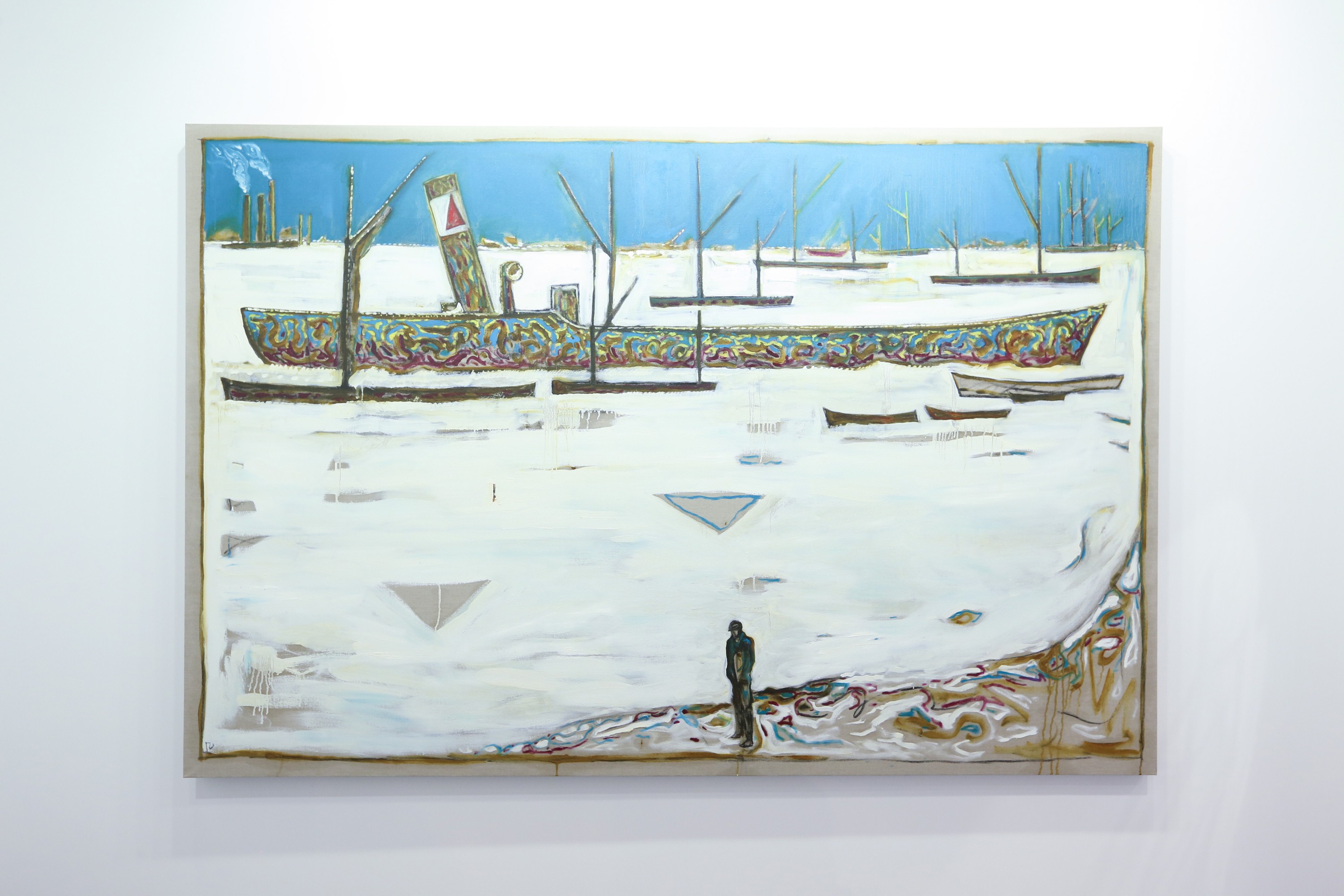 Painting by Billy Childish