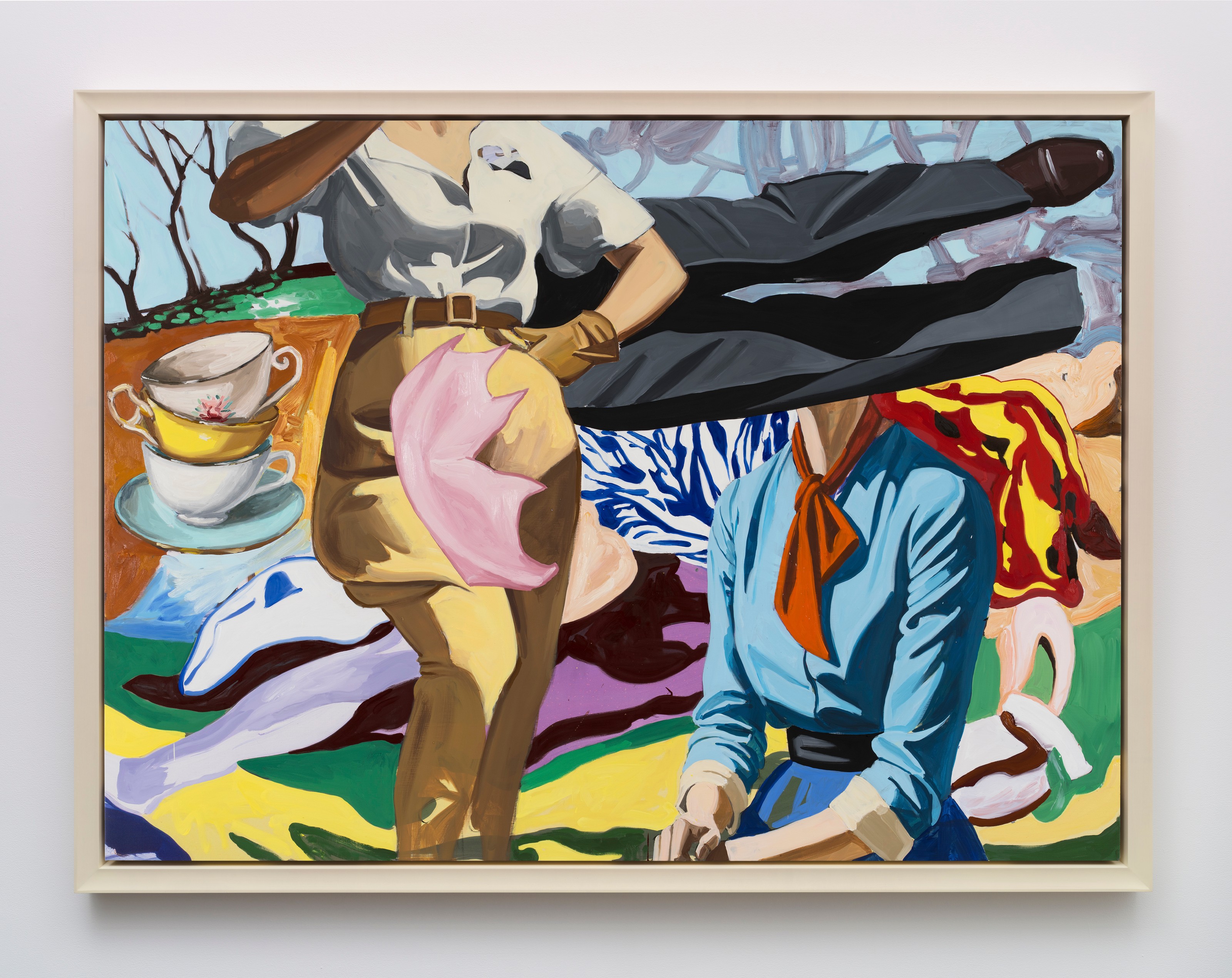 Painting by David Salle