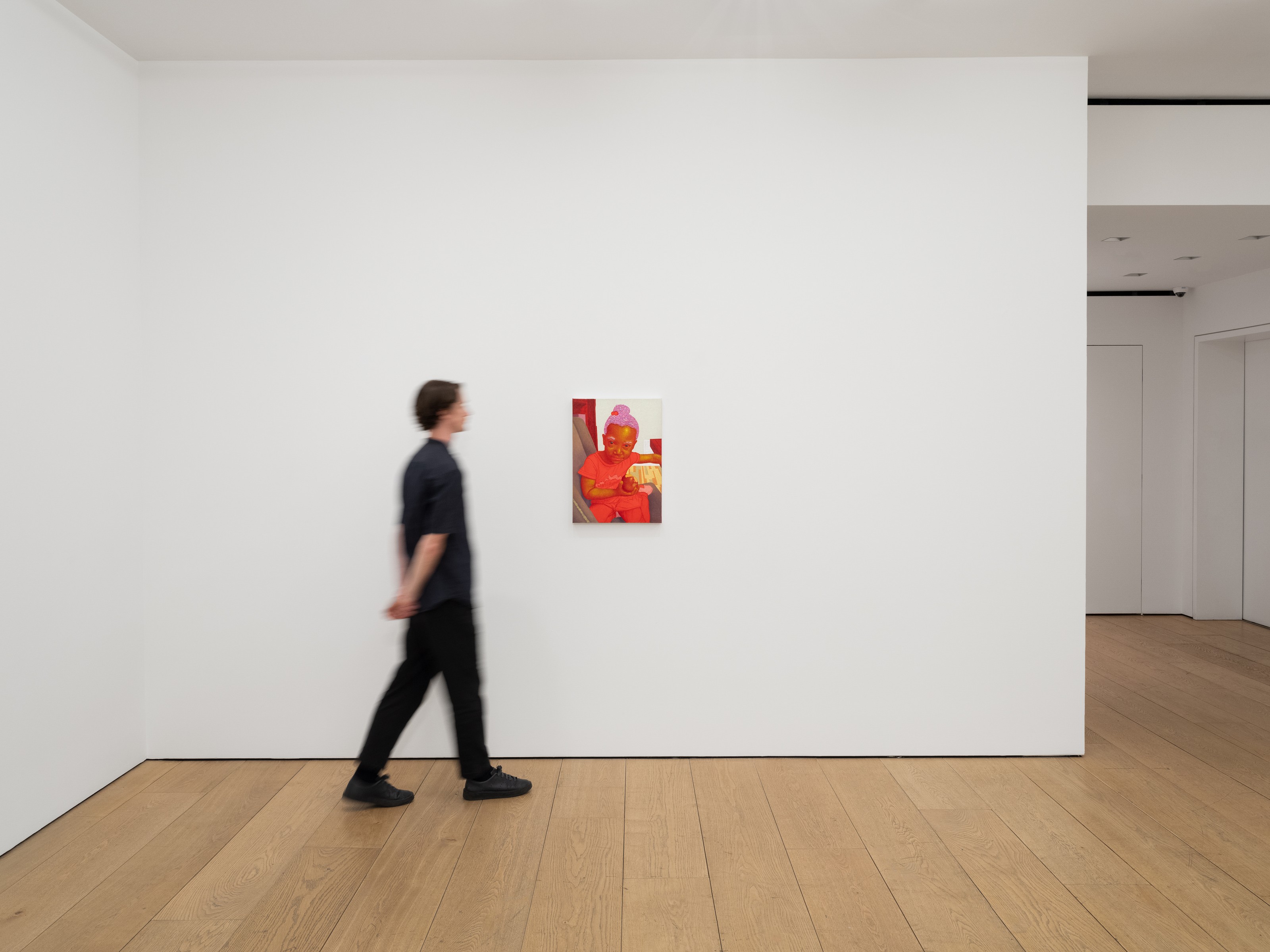 Installation view of Arcmanoro Niles at Lehmann Maupin New York