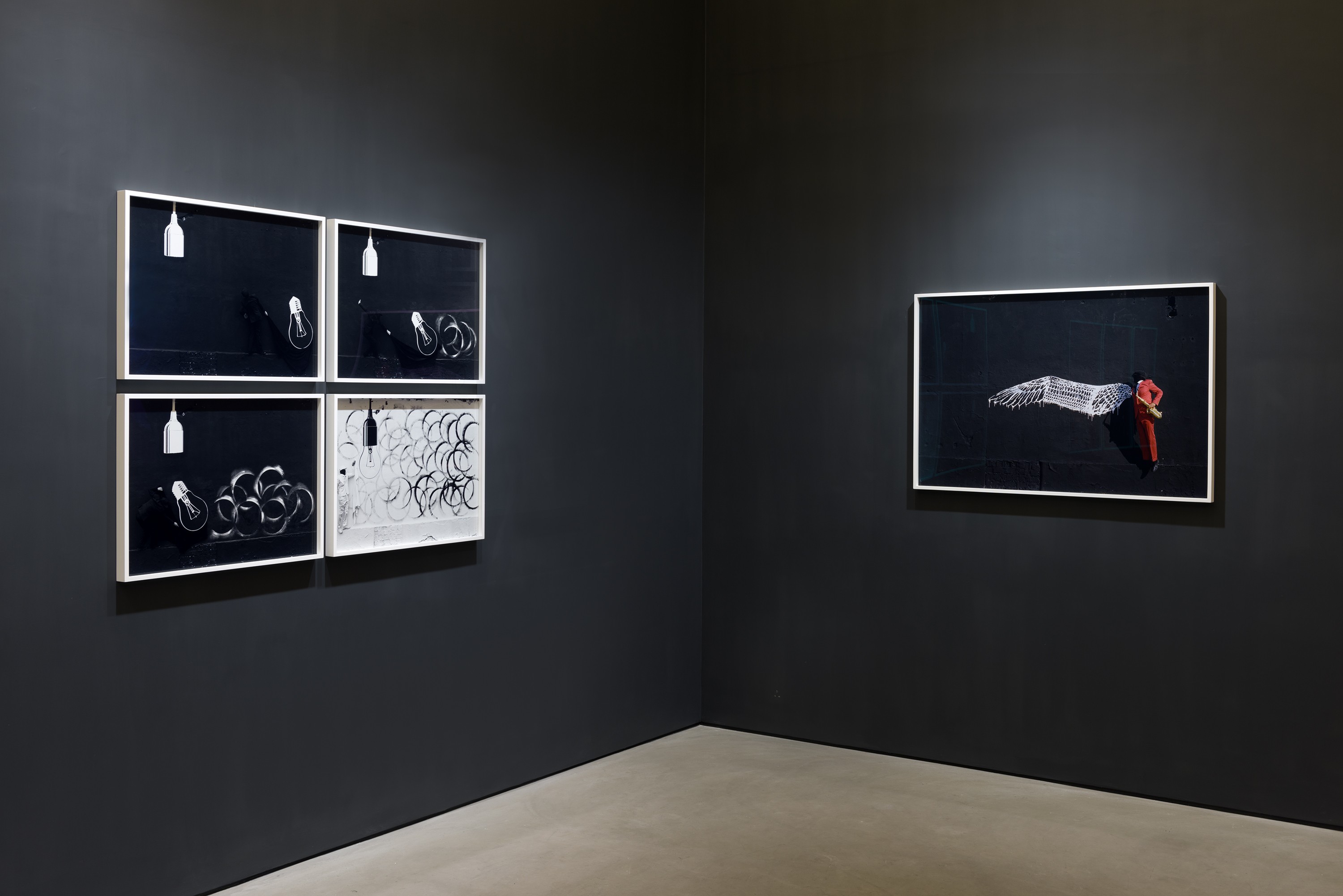 Installation view of having been there at Lehmann Maupin Hong Kong