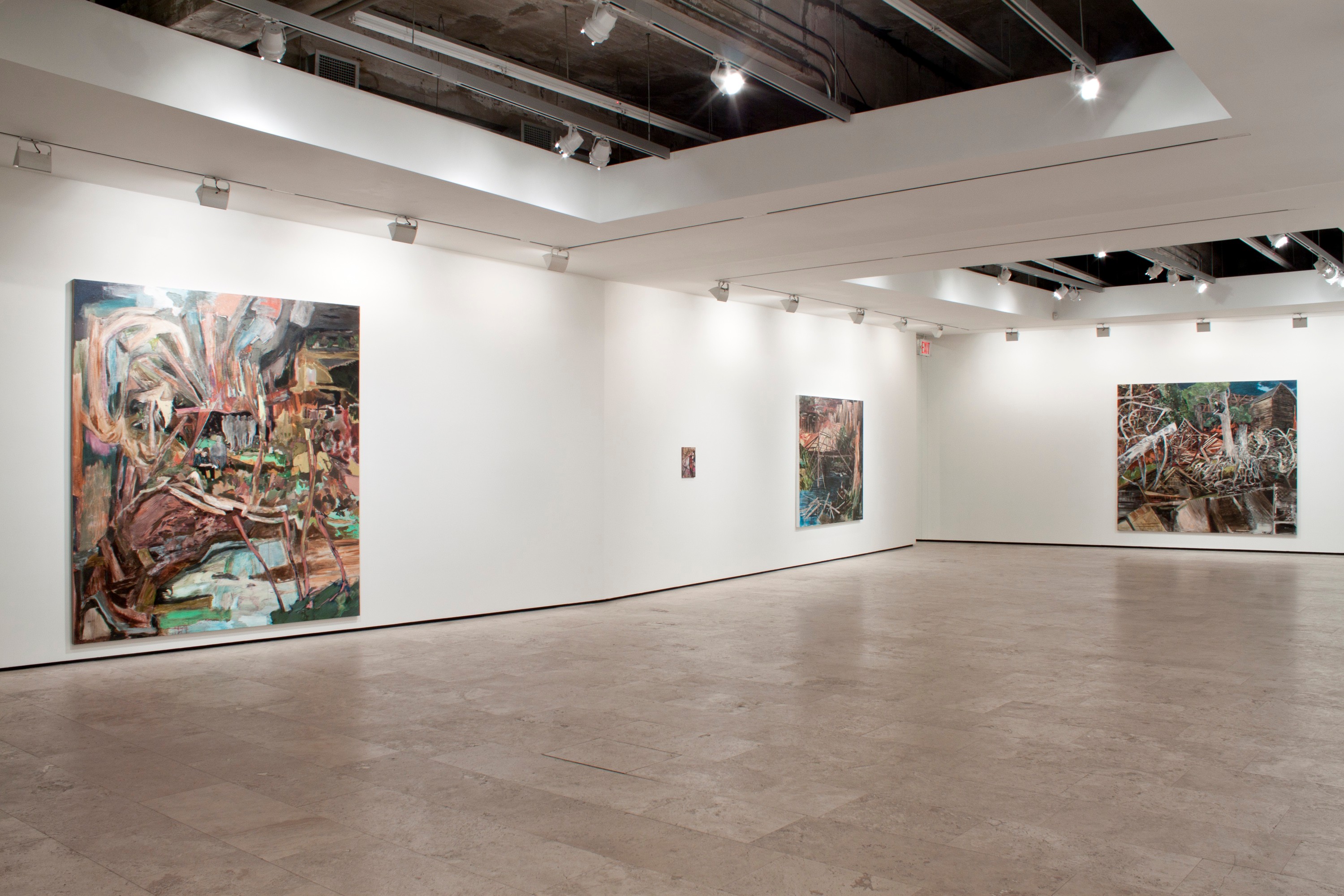 Installation view of Occult Contemporary at Lehmann Maupin New York
