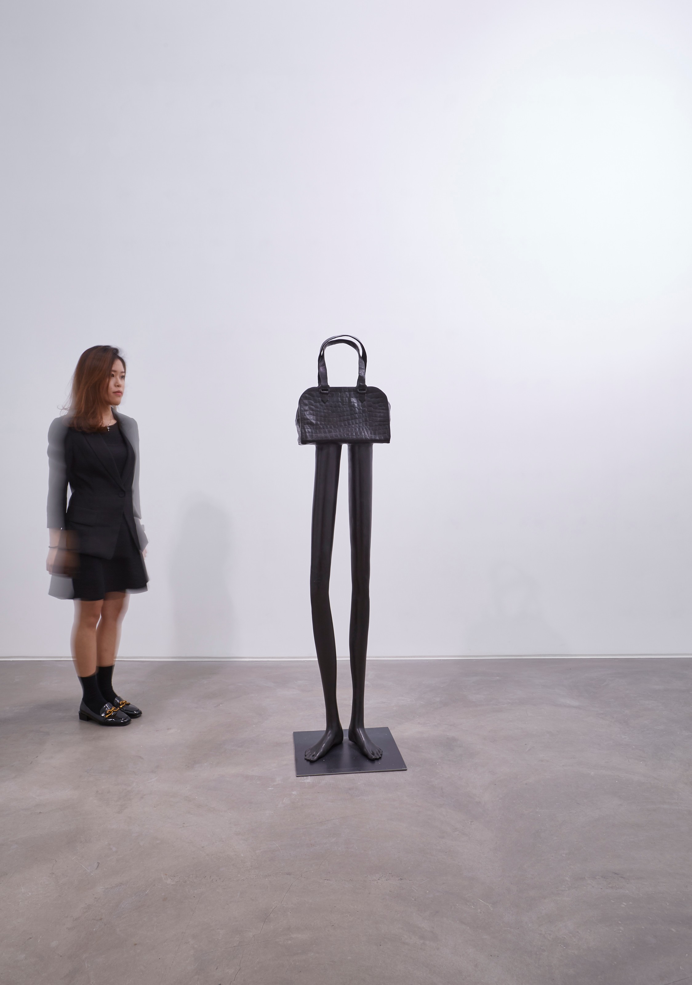 Installation view of Erwin Wurm at Lehmann Maupin Hong Kong