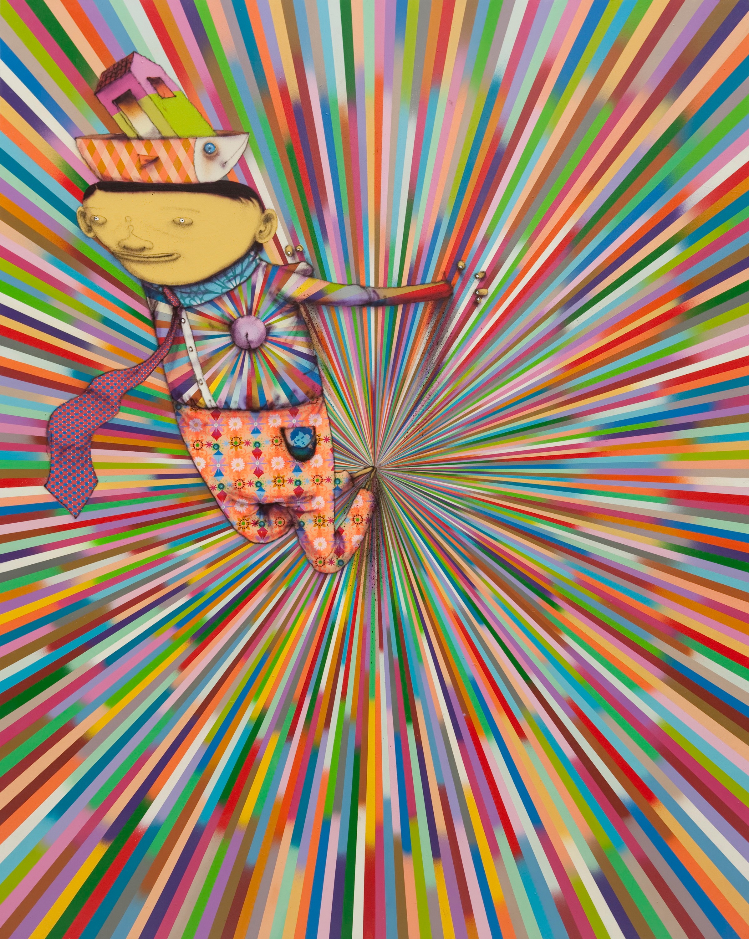 Painting by OSGEMEOS