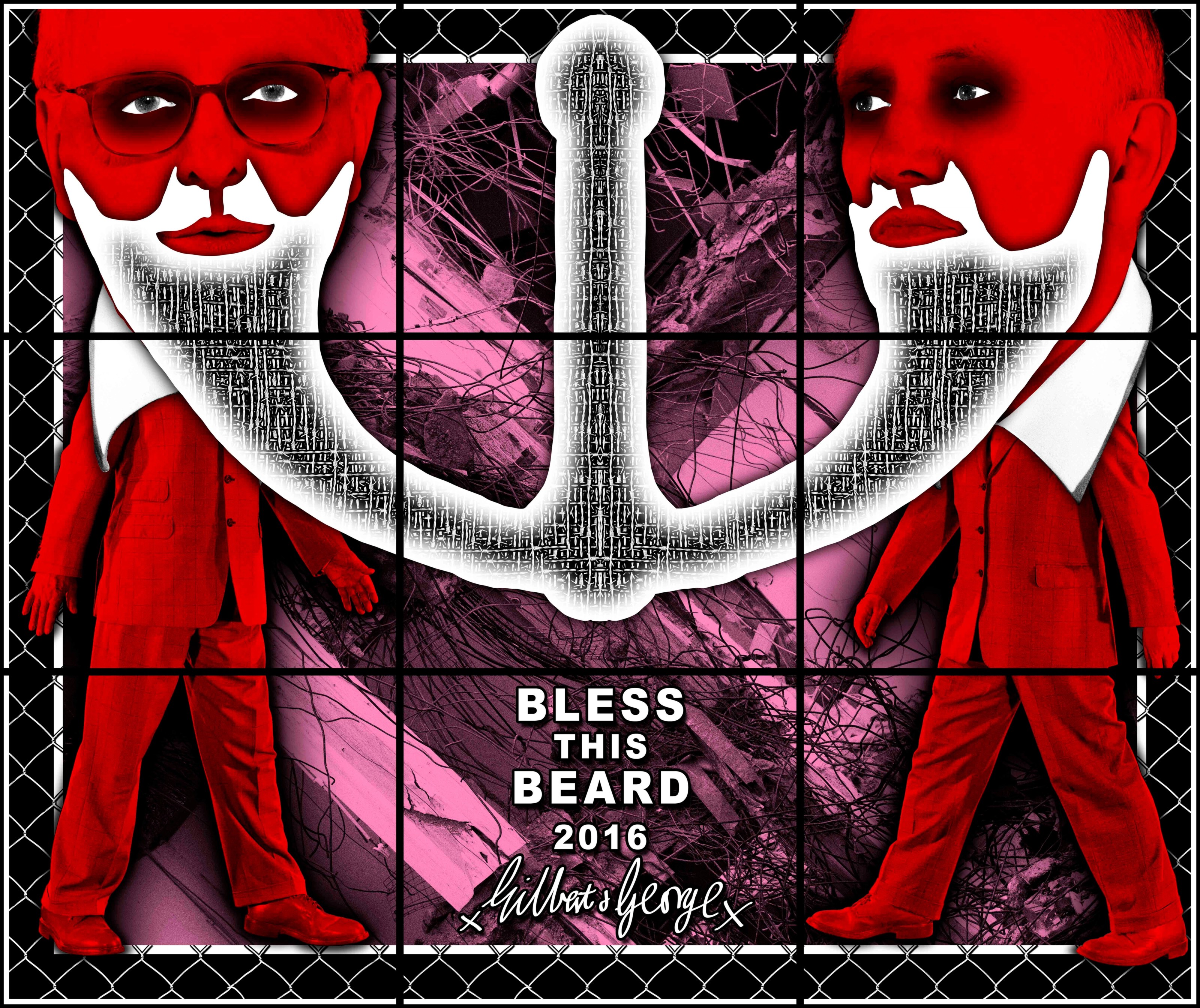 The Beard Pictures by Gilbert & George