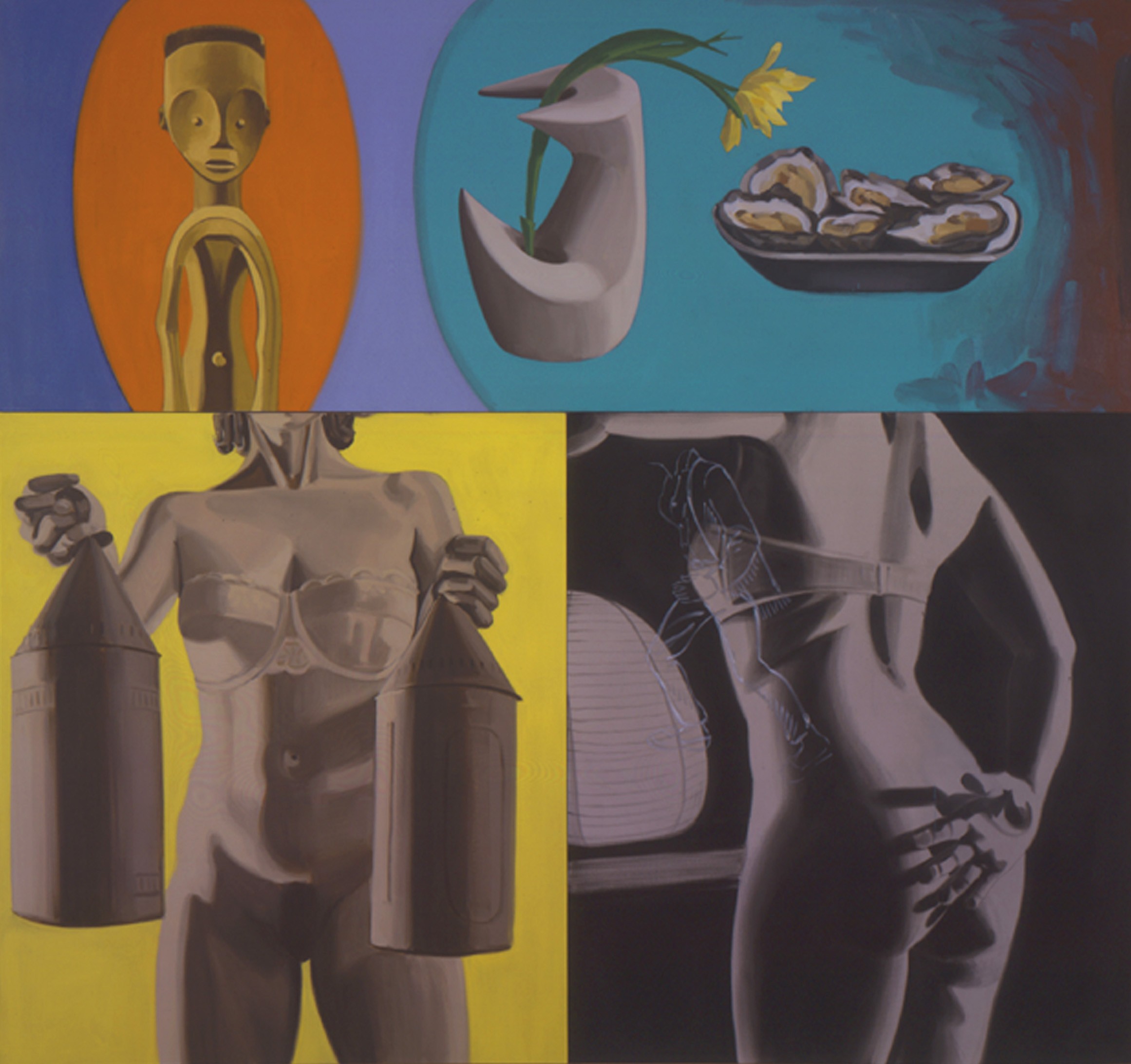 Painting by David Salle