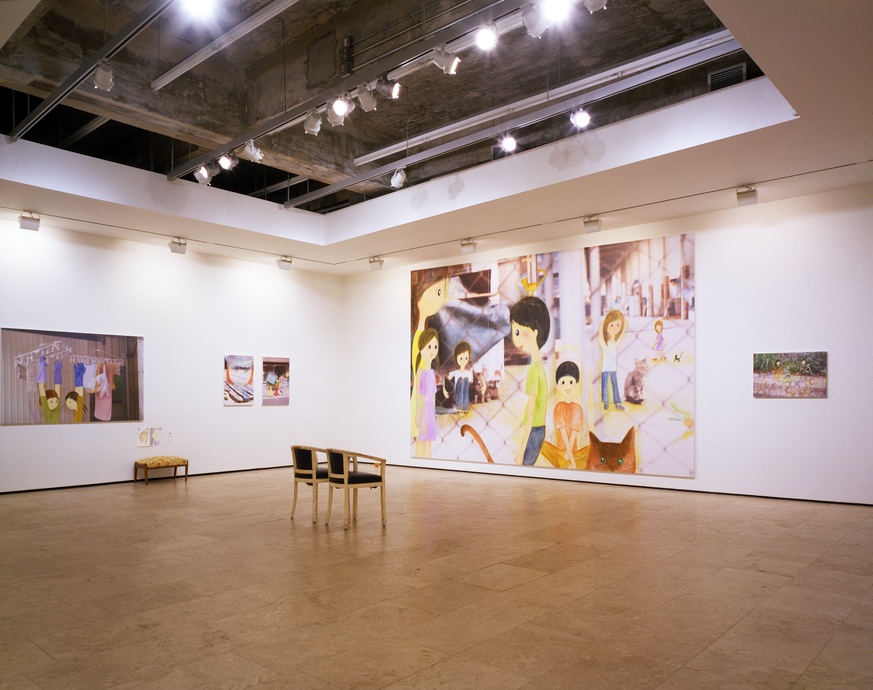 Installation view of Rei Sato at Lehmann Maupin New York