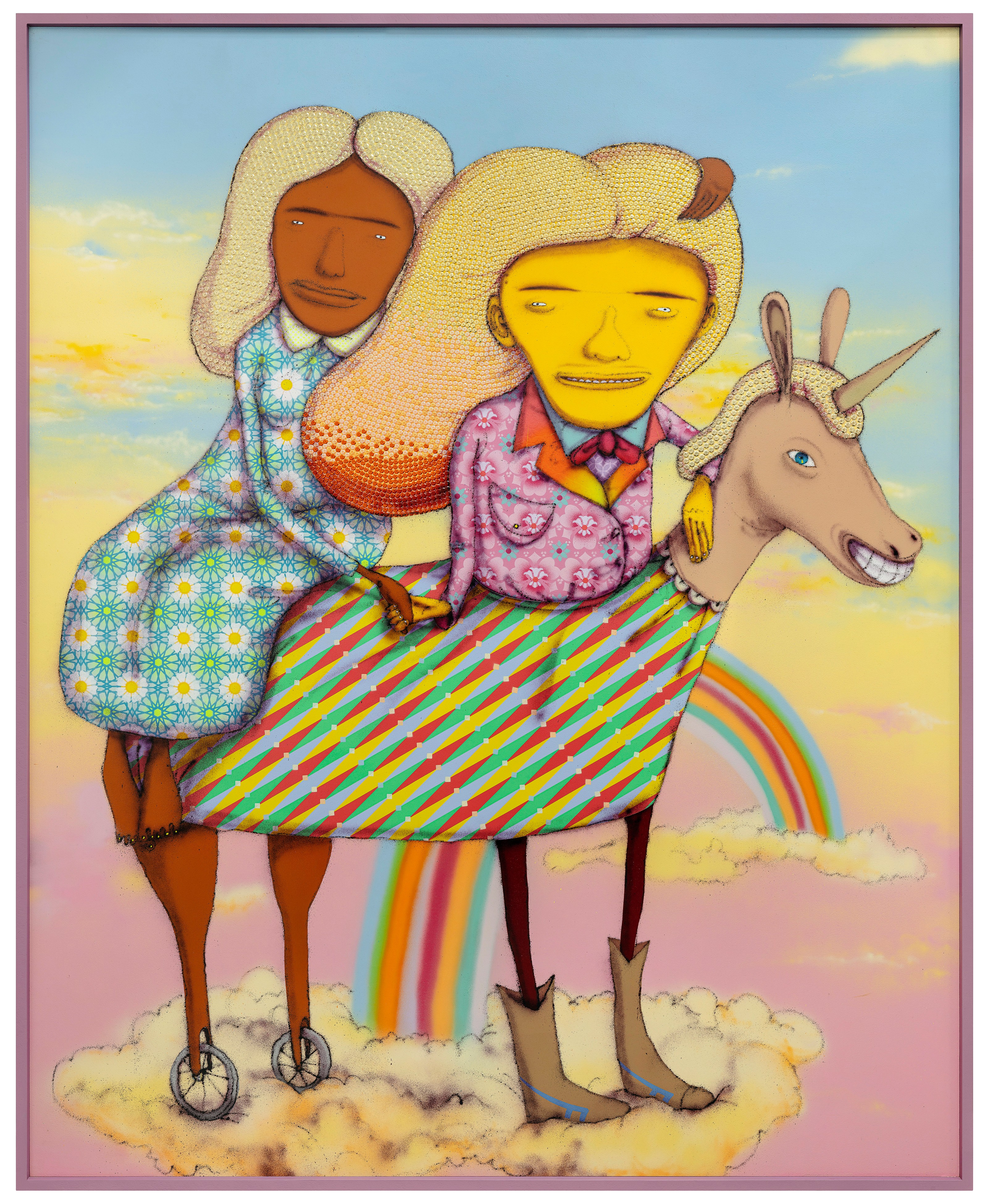 Painting by OSGEMEOS