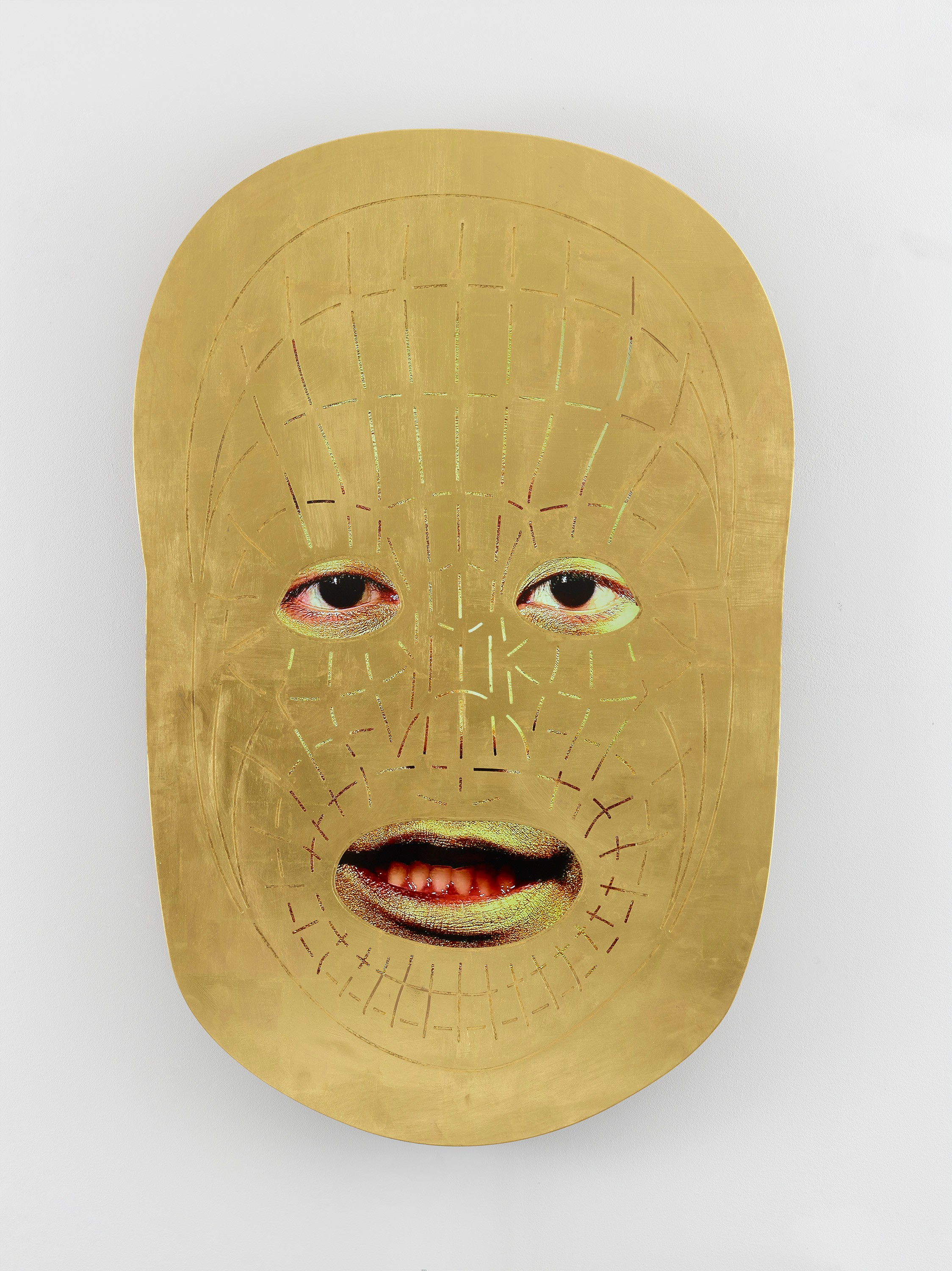 Sculpture & Video Panel by Tony Oursler