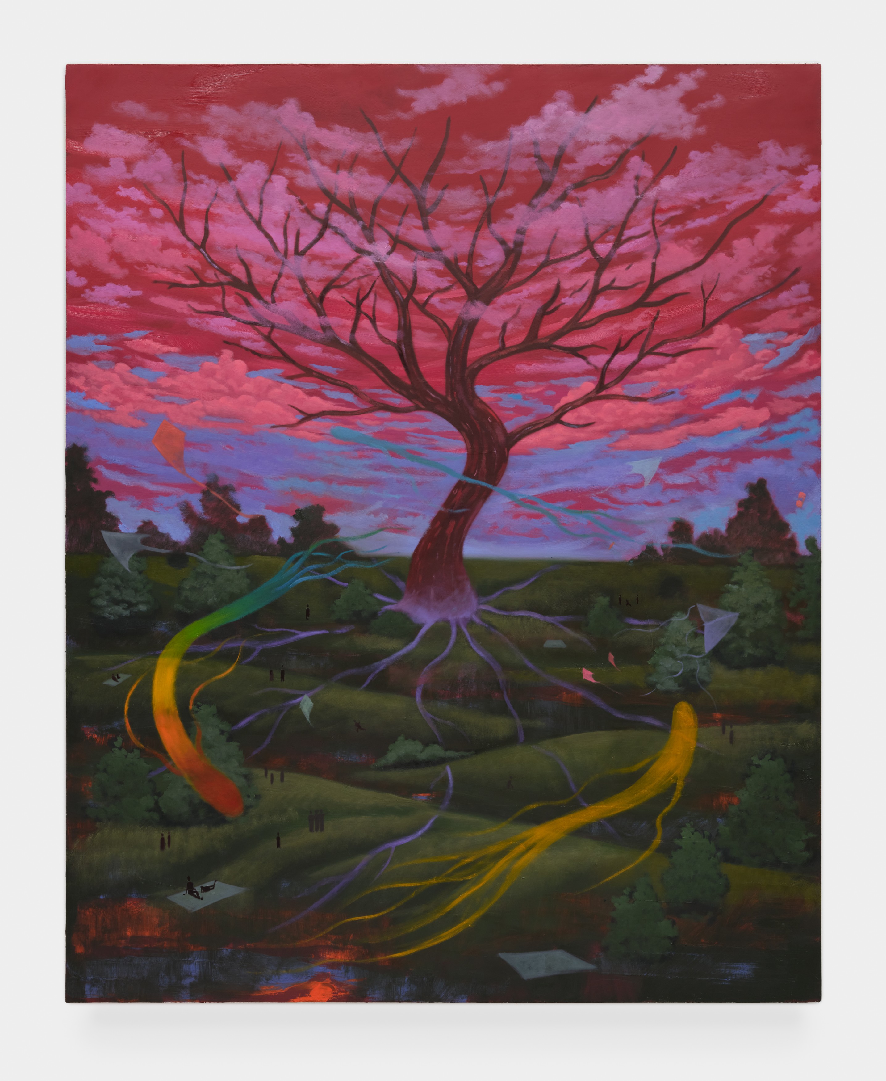 Painting by Dominic Chambers