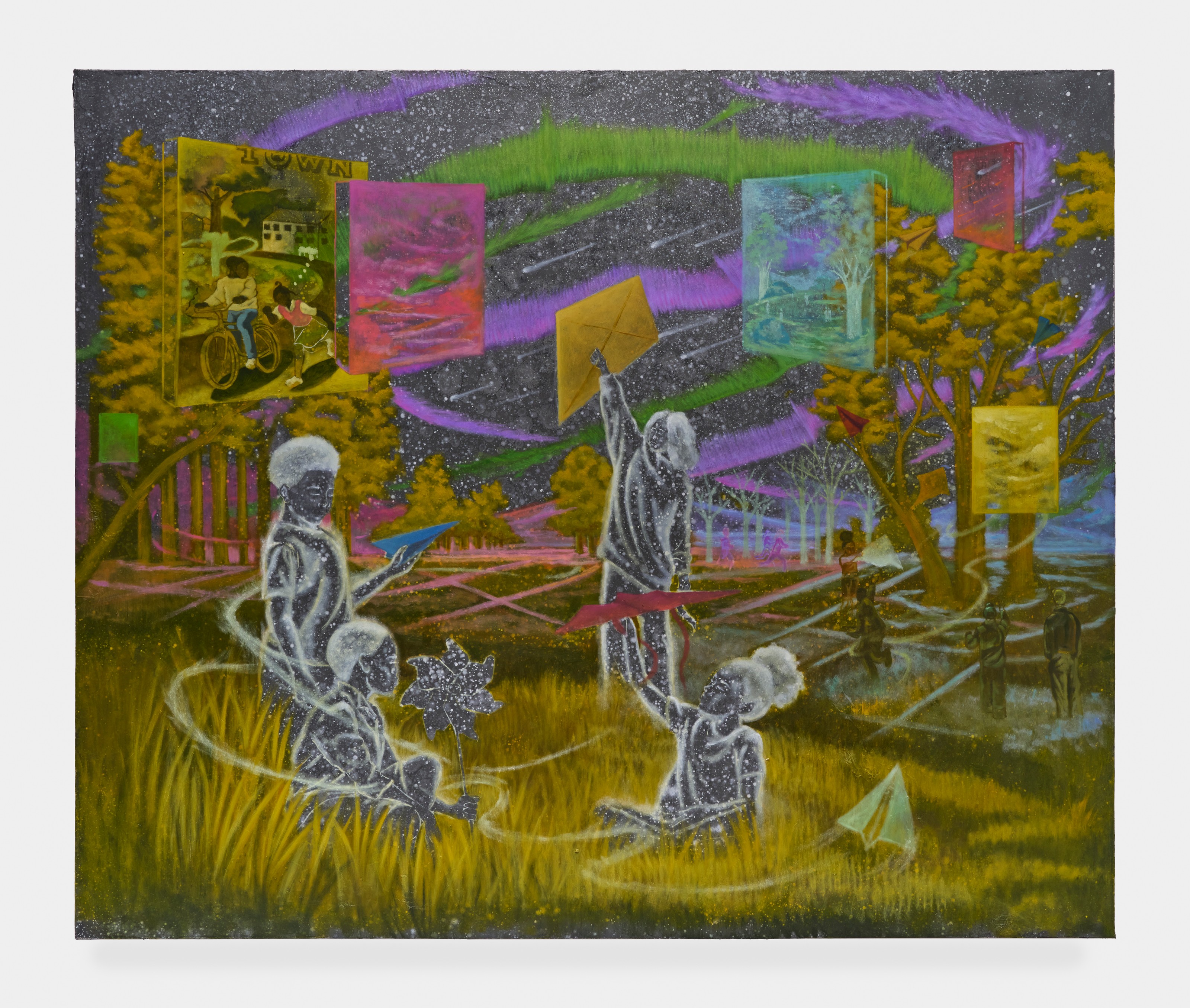 Painting by Dominic Chambers
