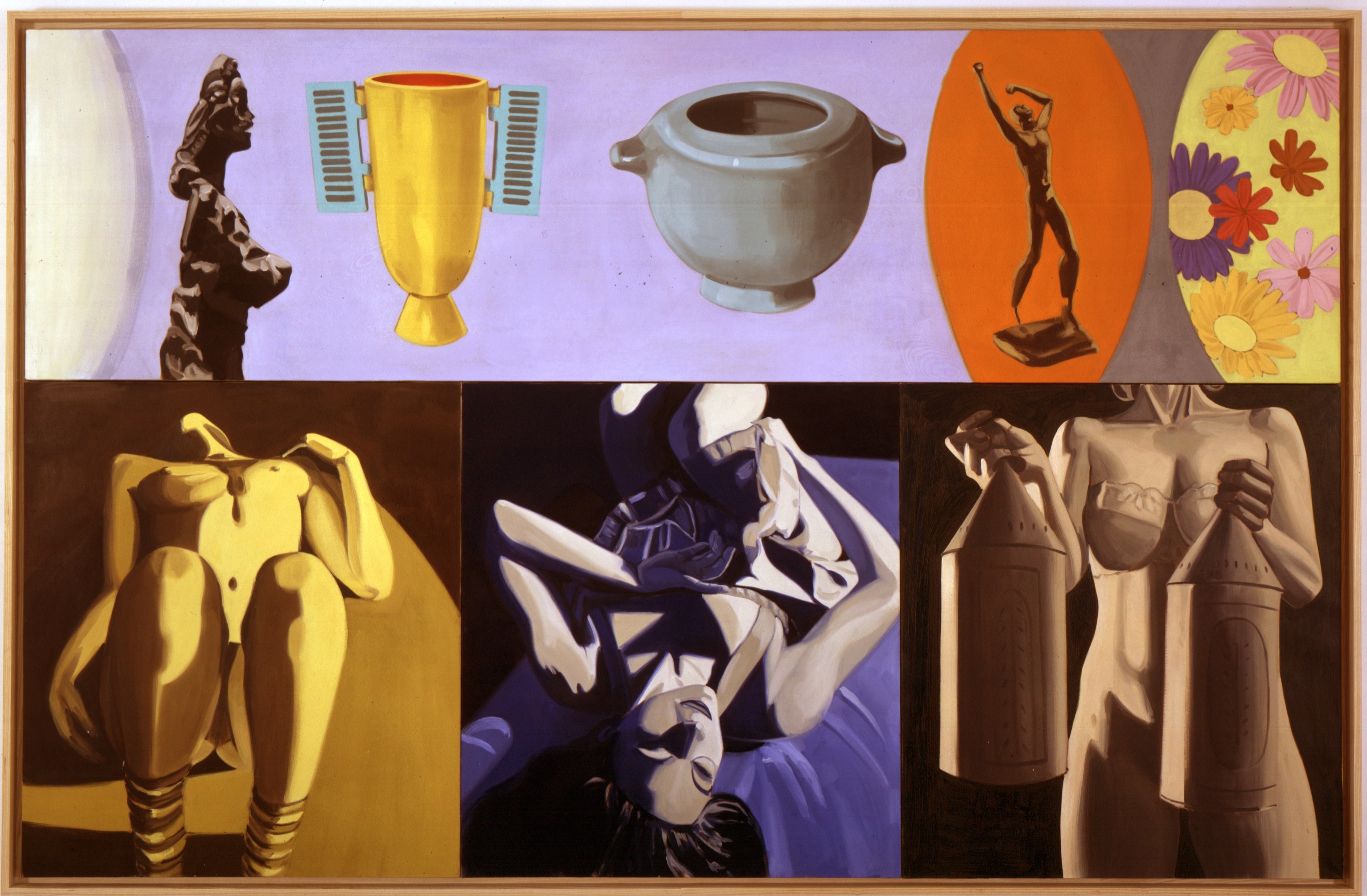 Painting by David Salle