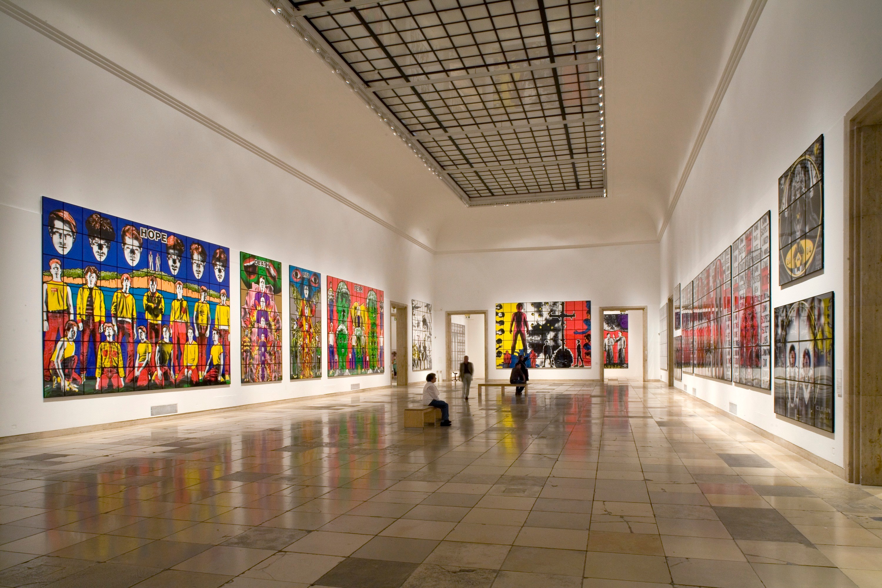 Installation view of The Great Exhibition at Haus der Kunst