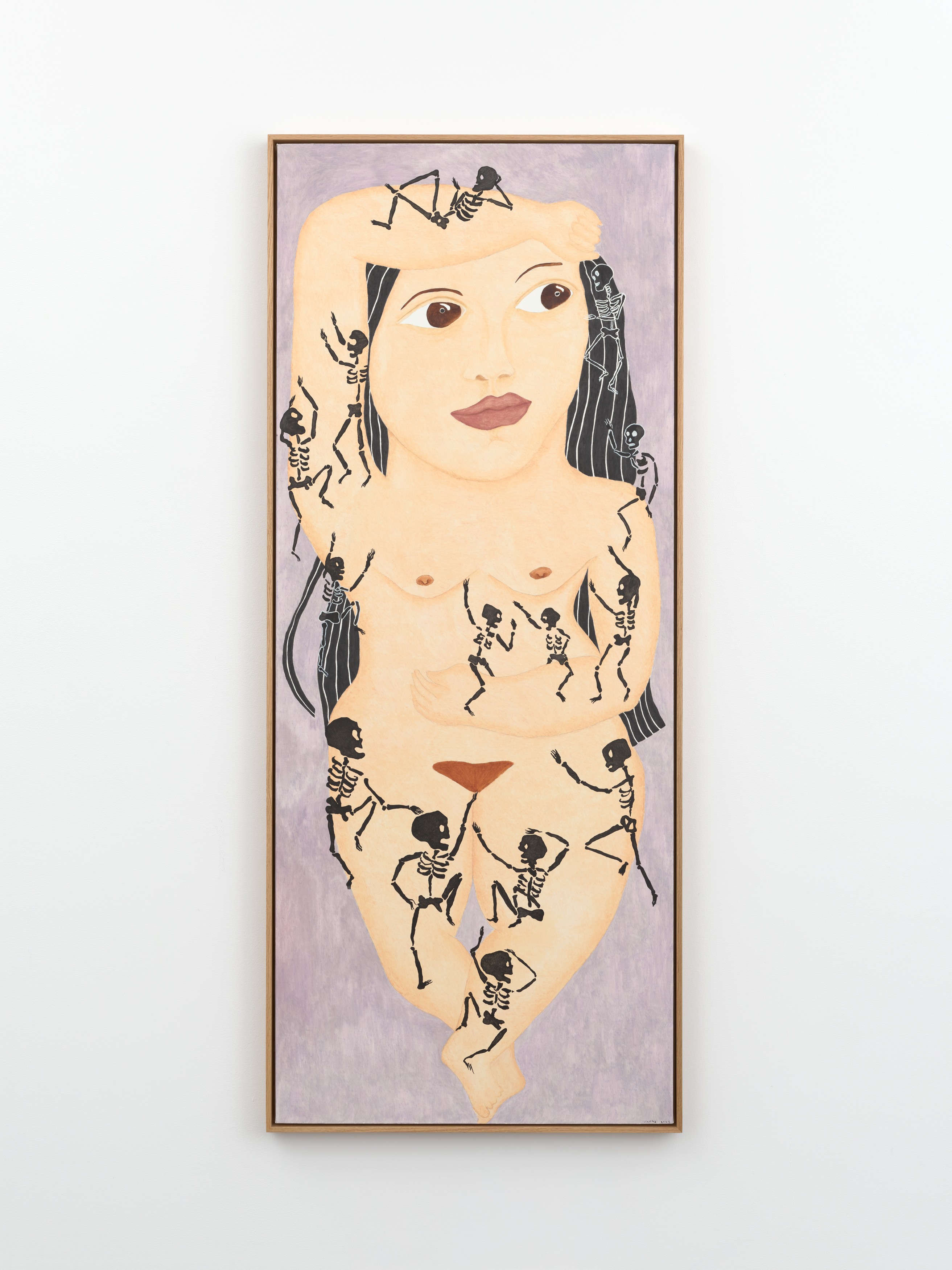 Painting by Cecilia Vicuña
