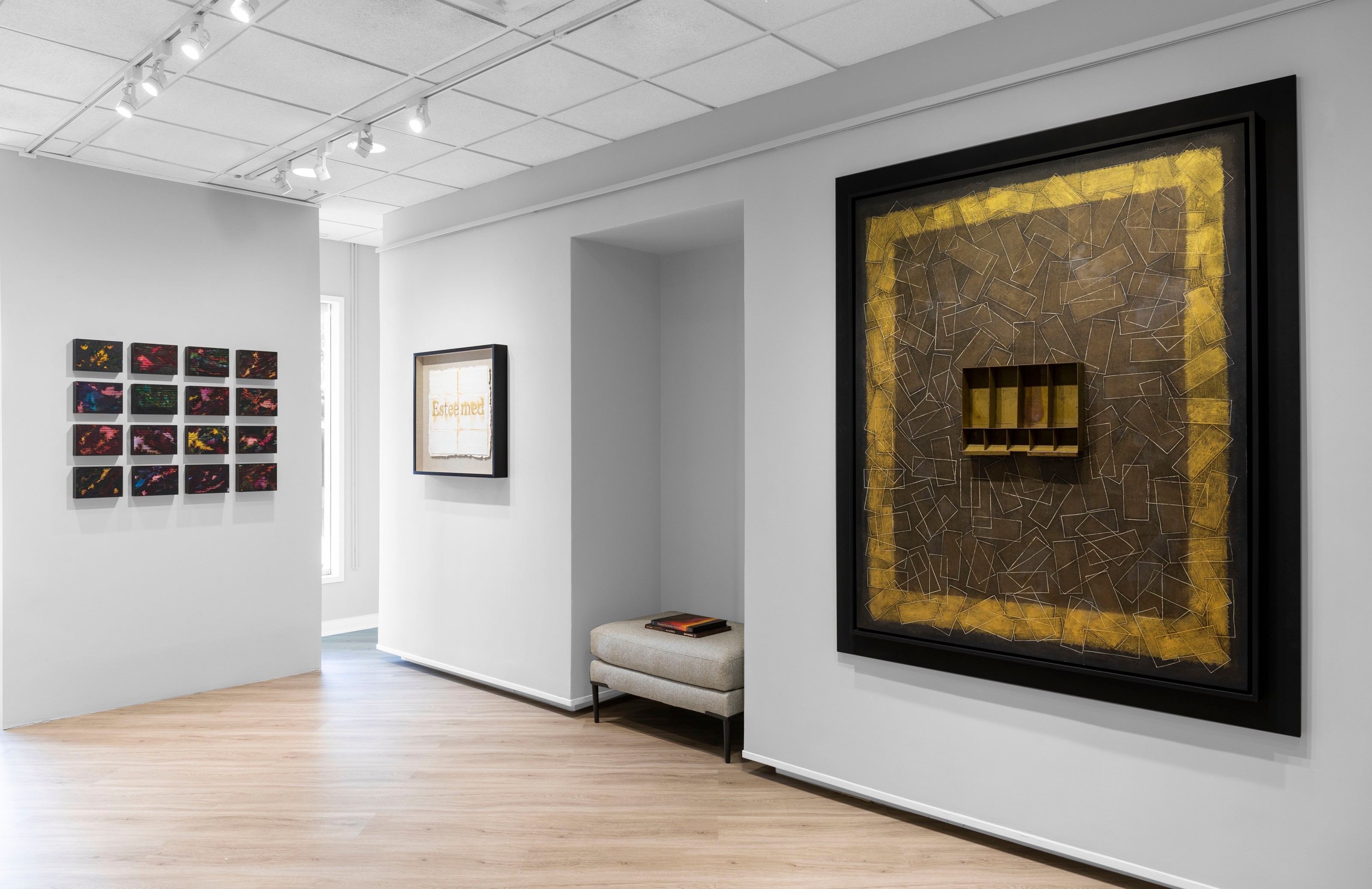 Installation view of Origins at Lehmann Maupin Palm Beach