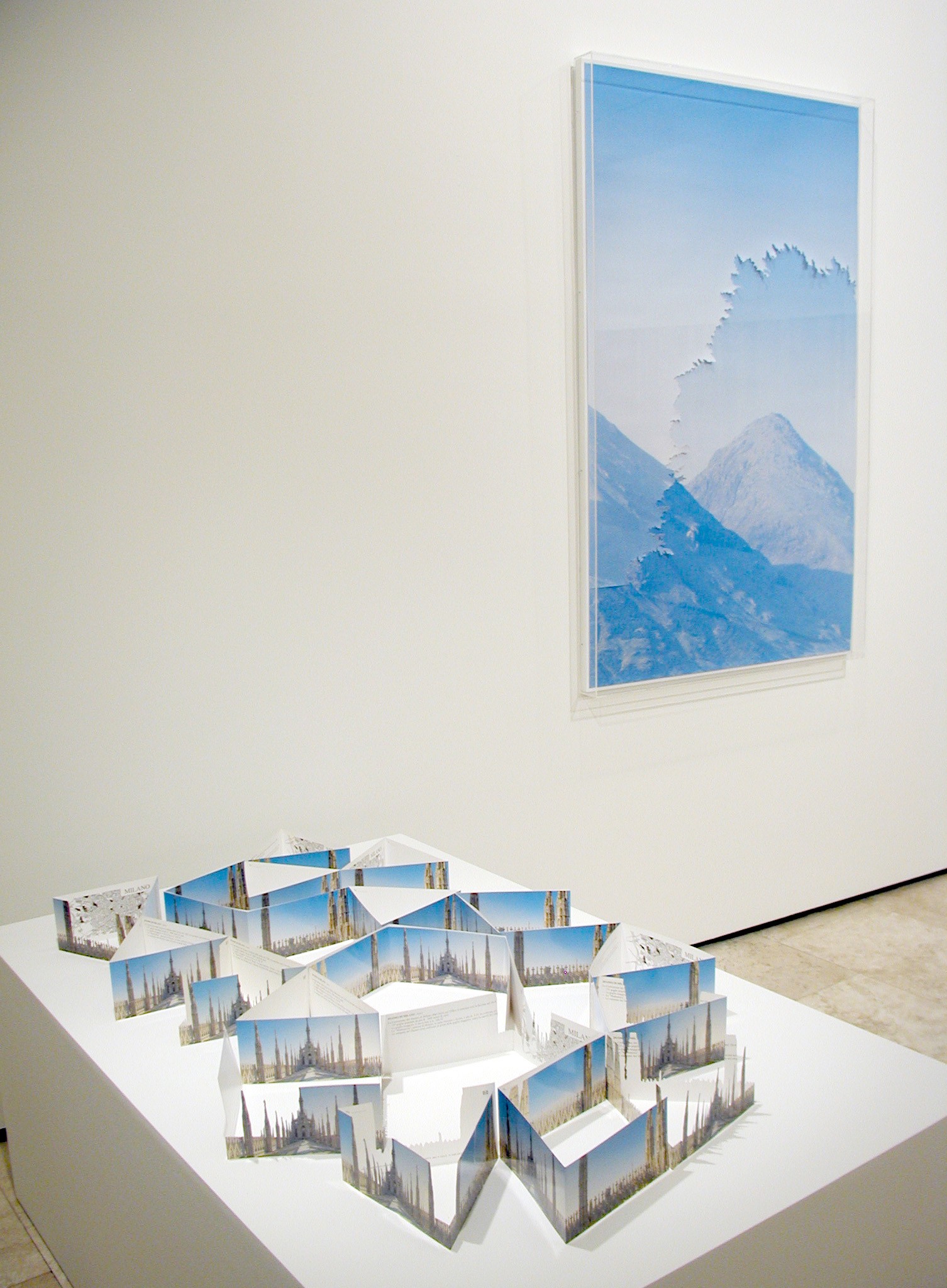 Installation view of Stefano Arienti at Lehmann Maupin New York