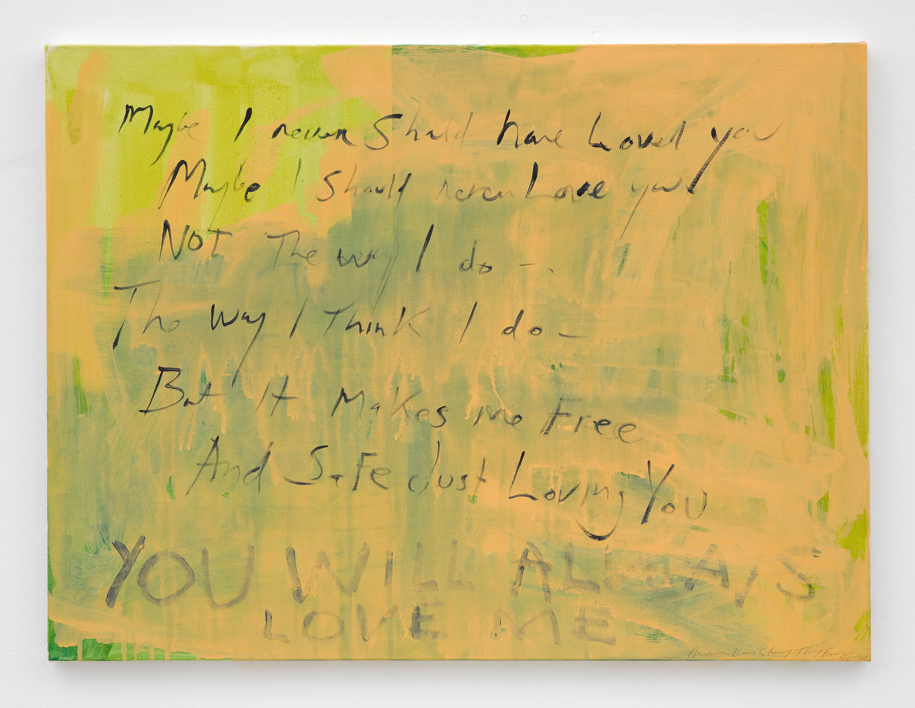 Painting by Tracey Emin