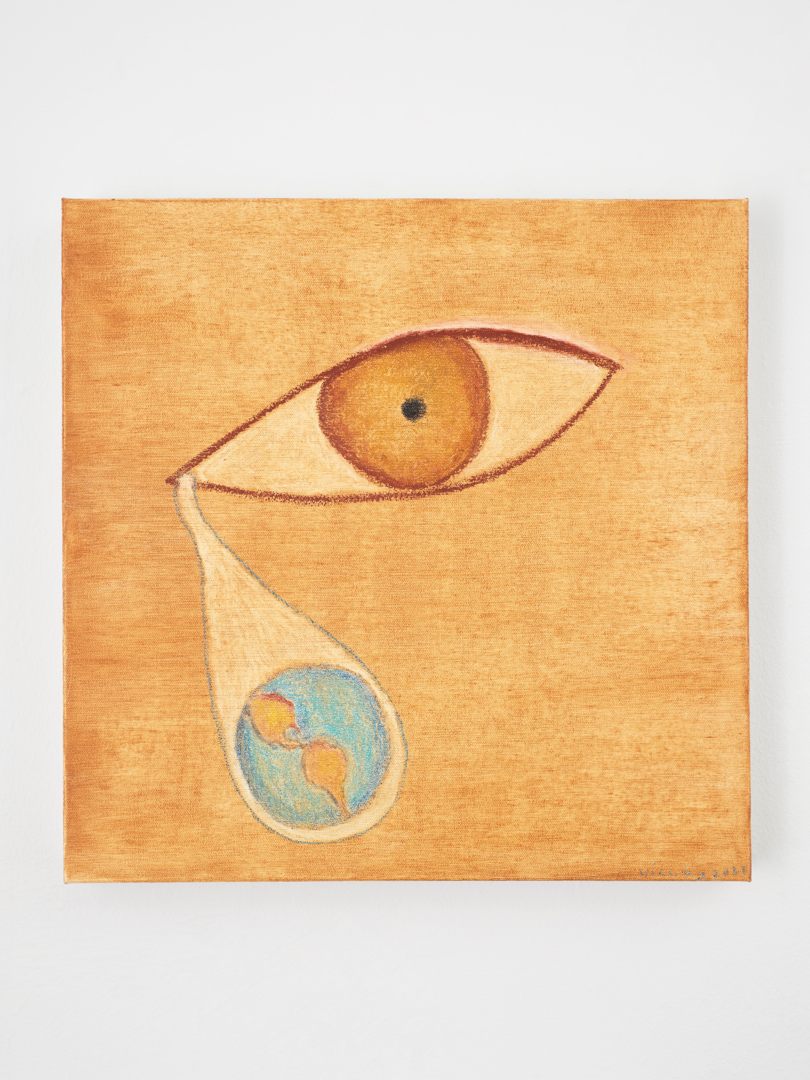 Painting by Cecilia Vicuña