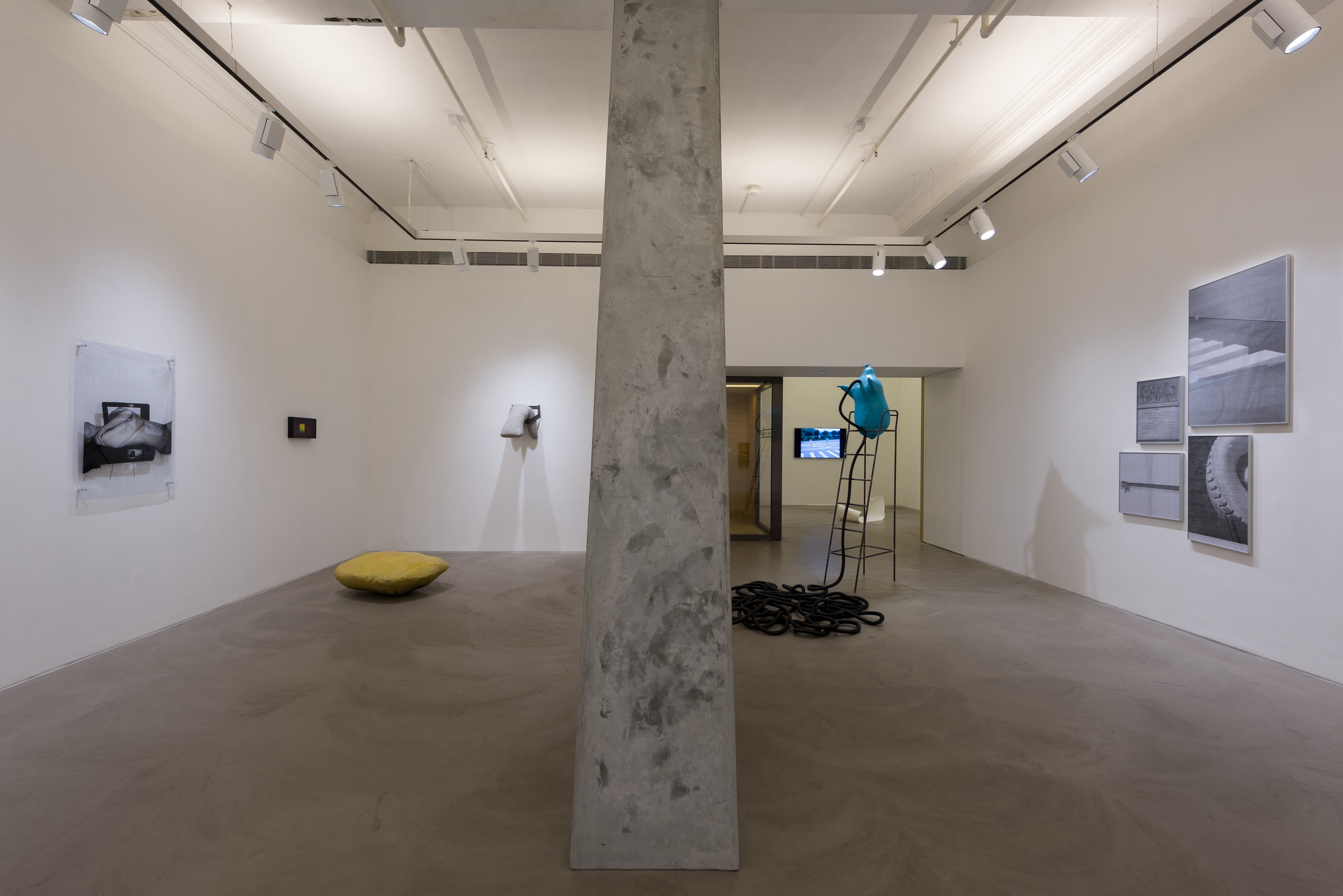 Installation view of Nocturnal Friendships at Lehmann Maupin Hong Kong