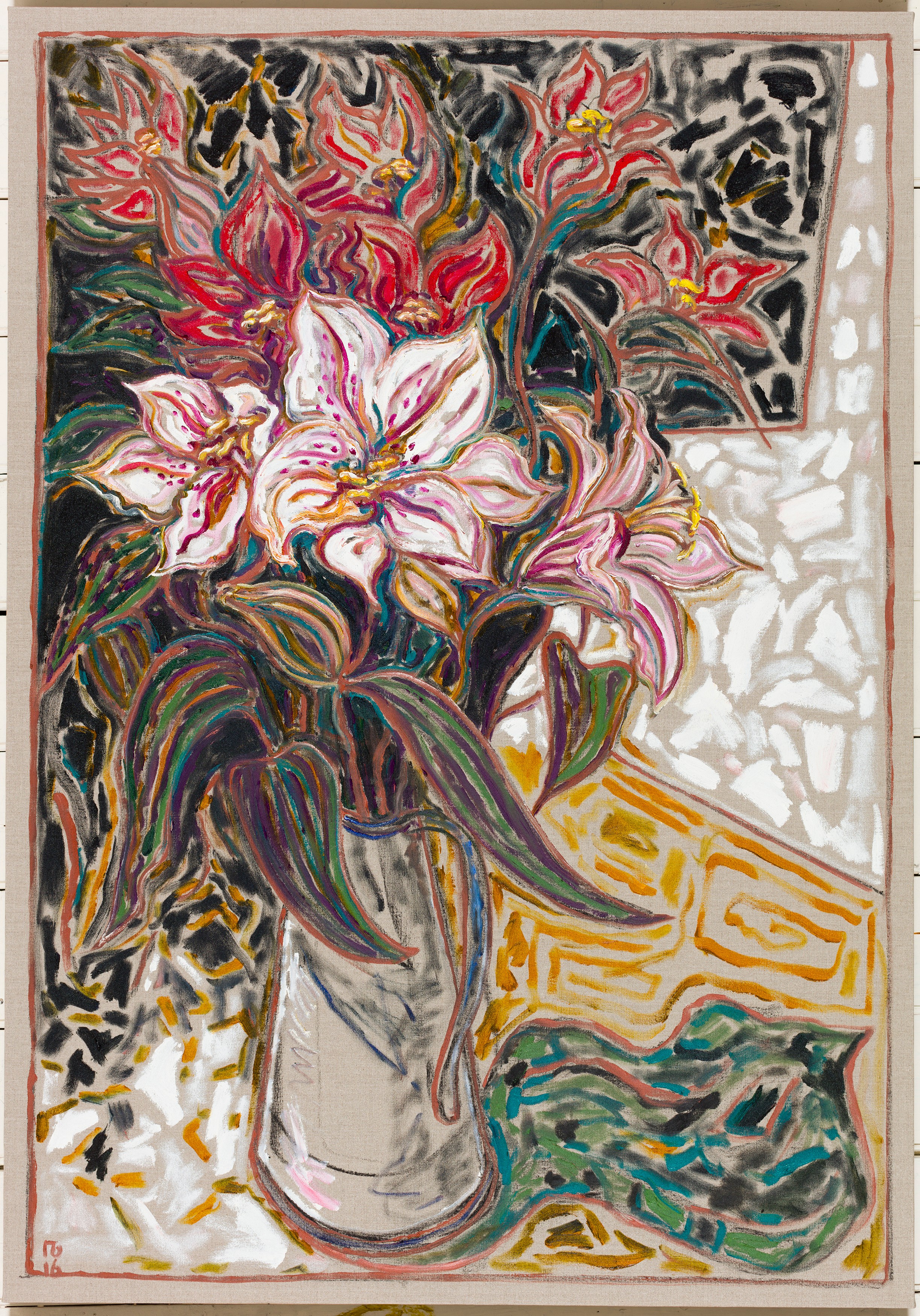 Painting by Billy Childish