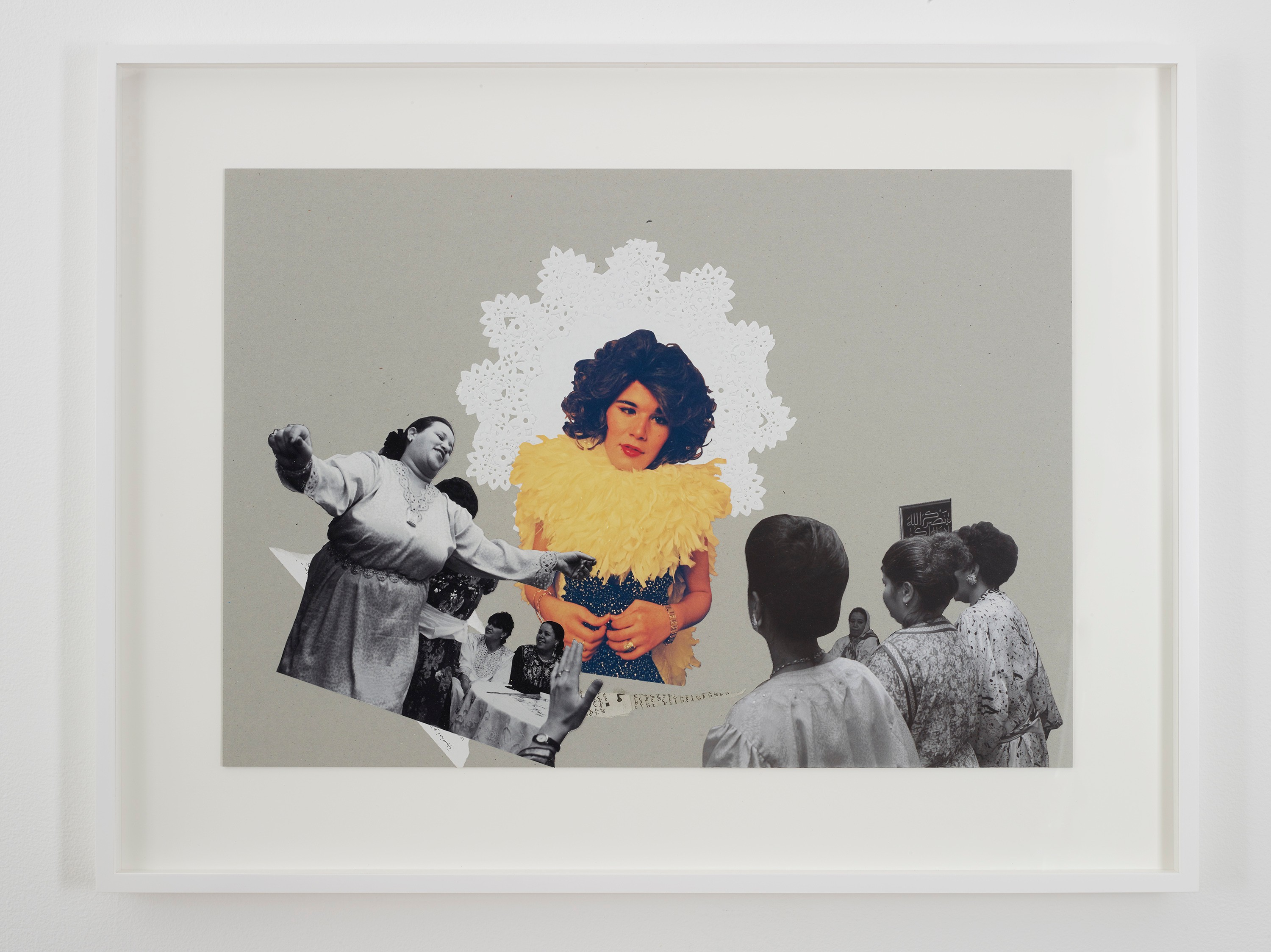 Work on paper by Kader Attia
