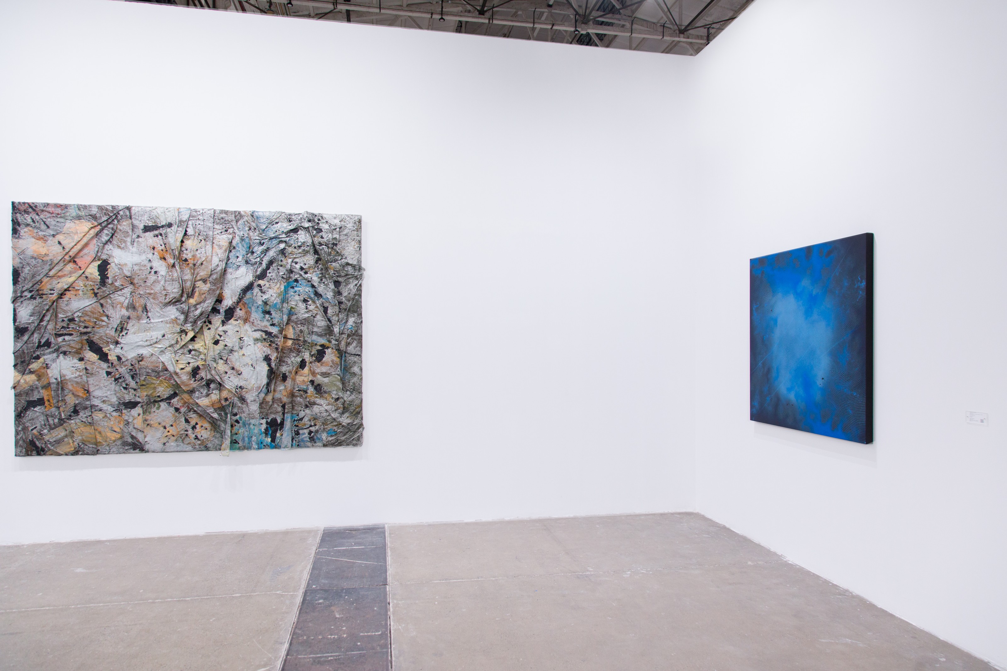 Installation view of Lehmann Maupin, Booth A121 at West Bund Art & Design