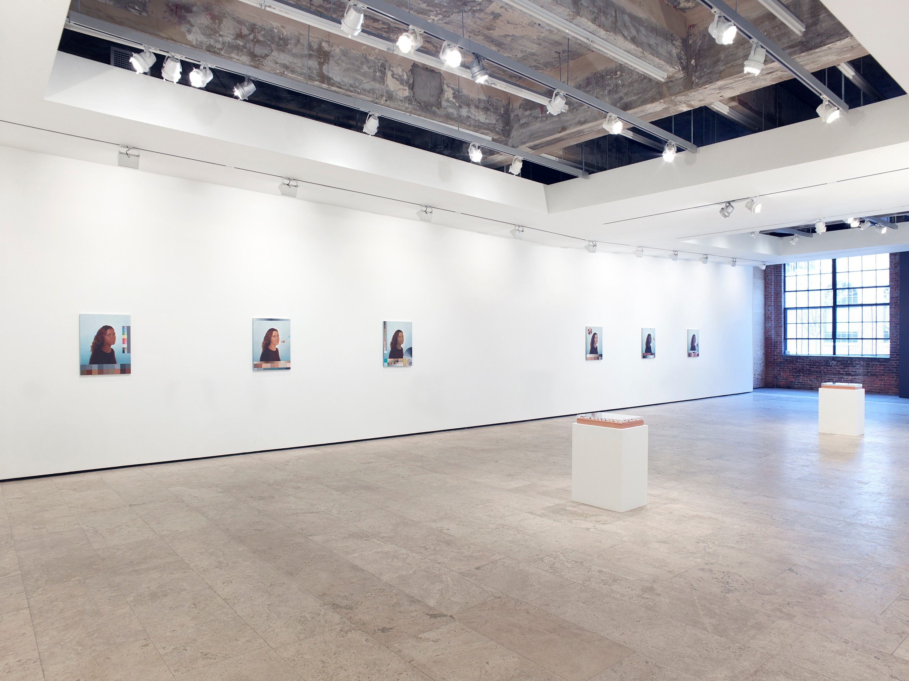 Installation view of Polvo at Lehmann Maupin New York