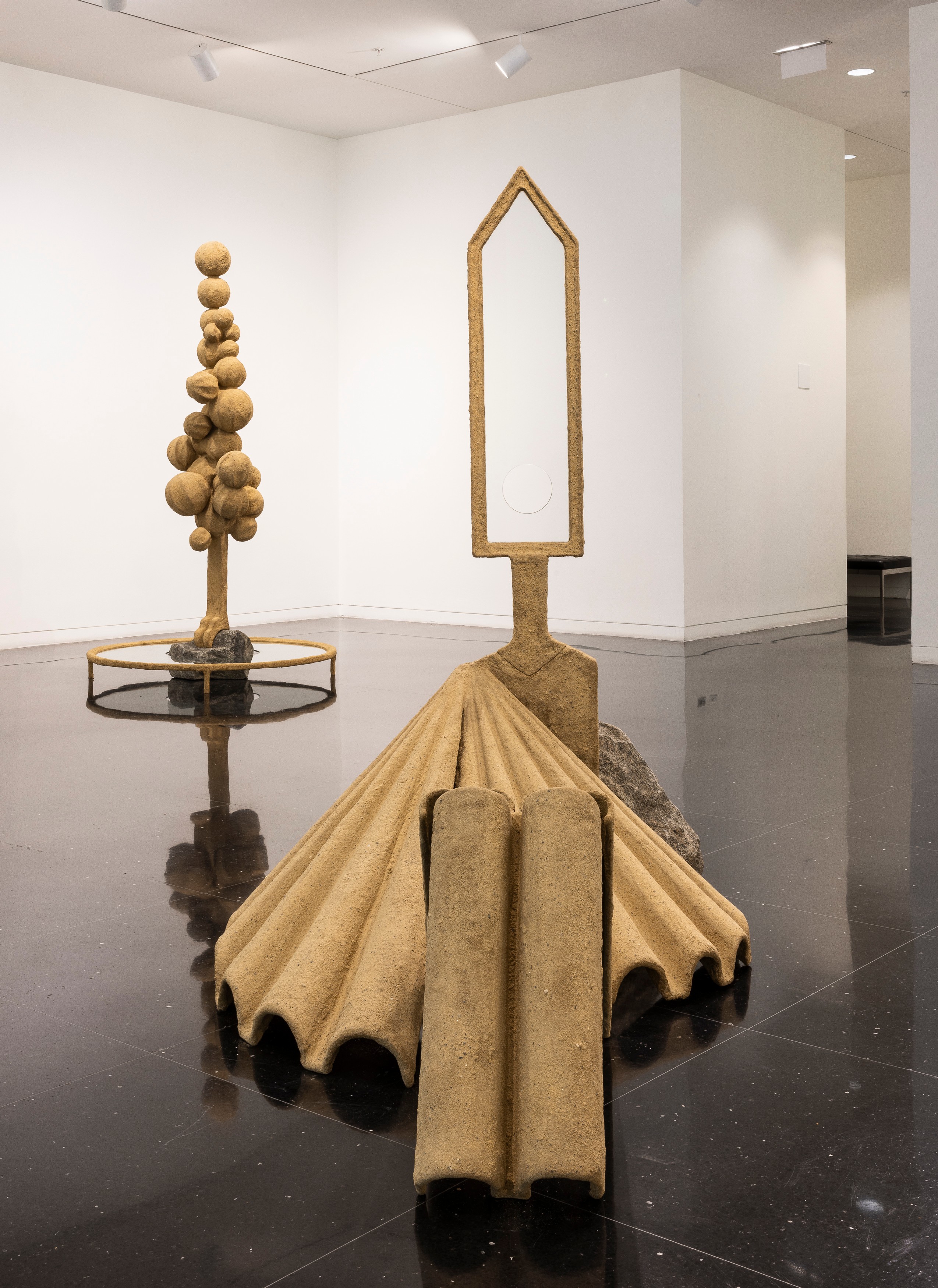 Installation view of Into Your Arm's Length at The Arts Club of Chicago