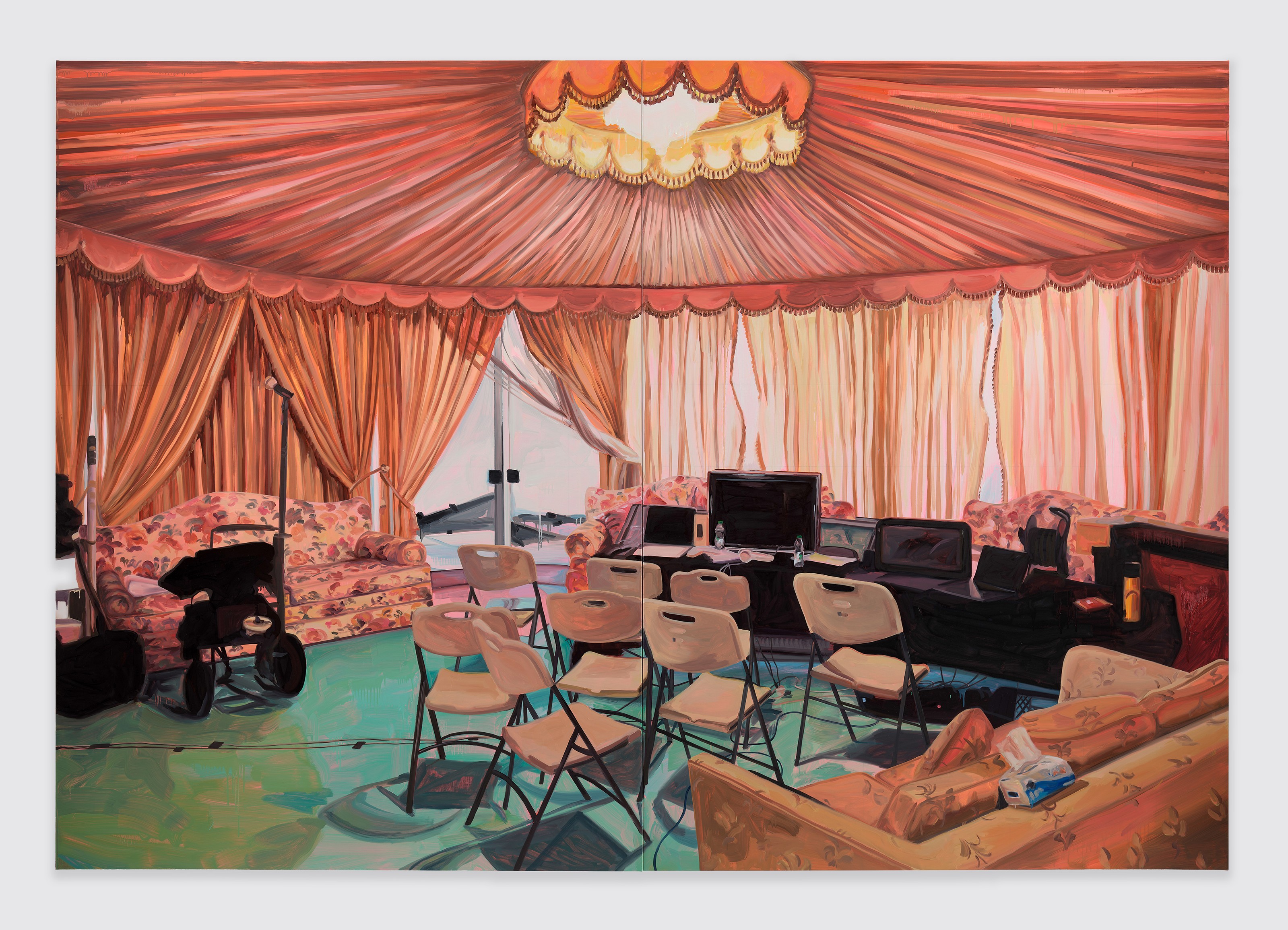 Painting by Anna Freeman Bentley