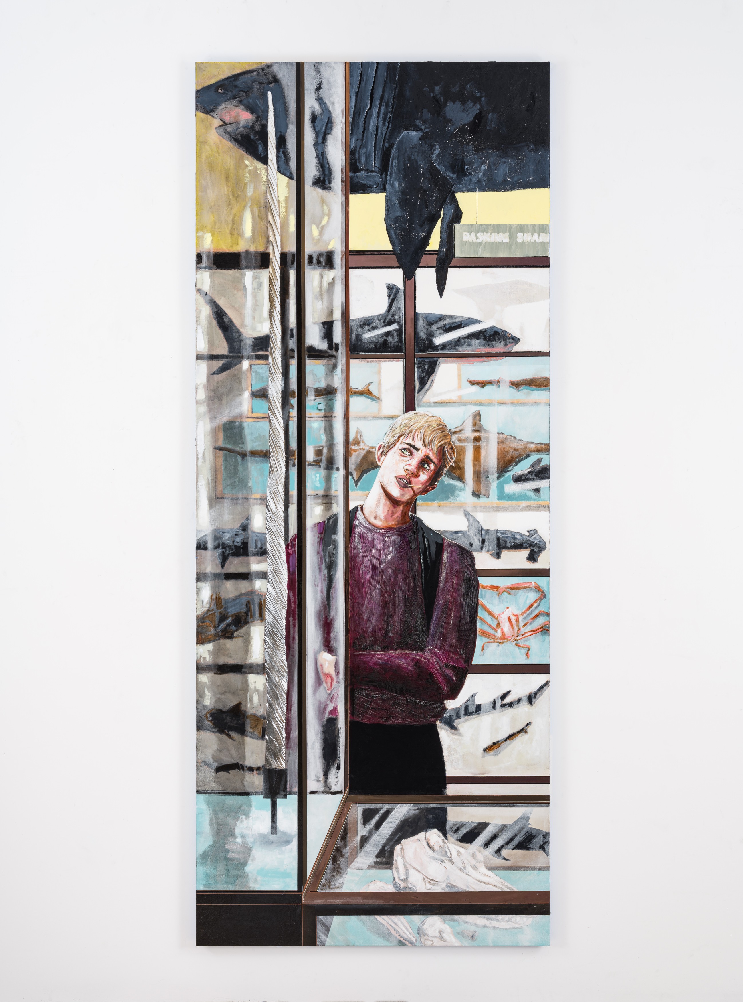 Painting by Hernan Bas