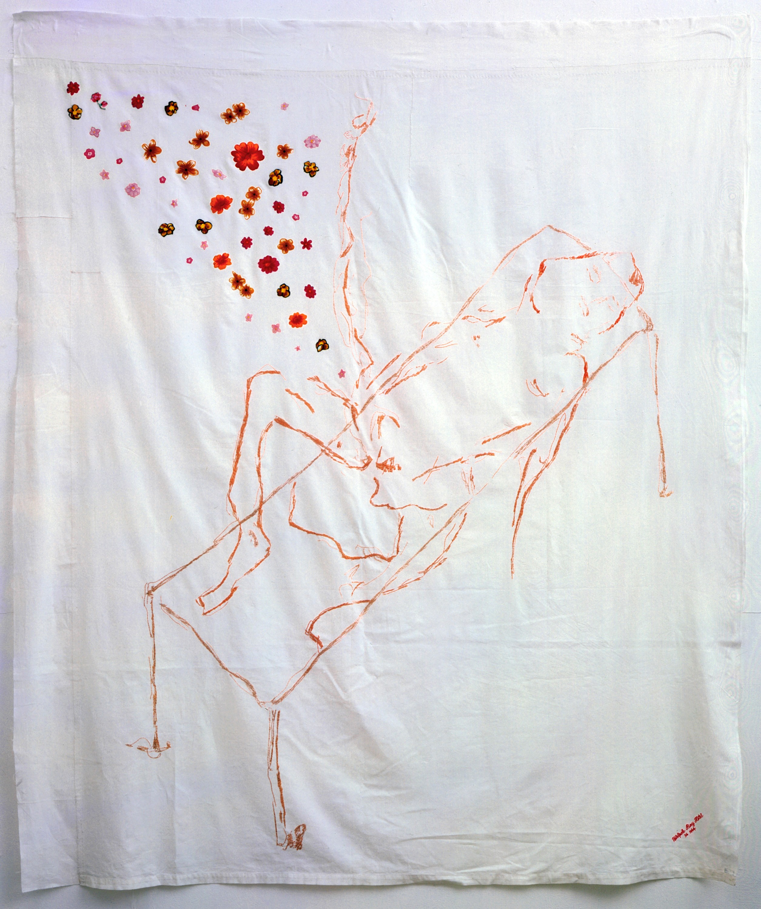 Embroidery by Tracey Emin
