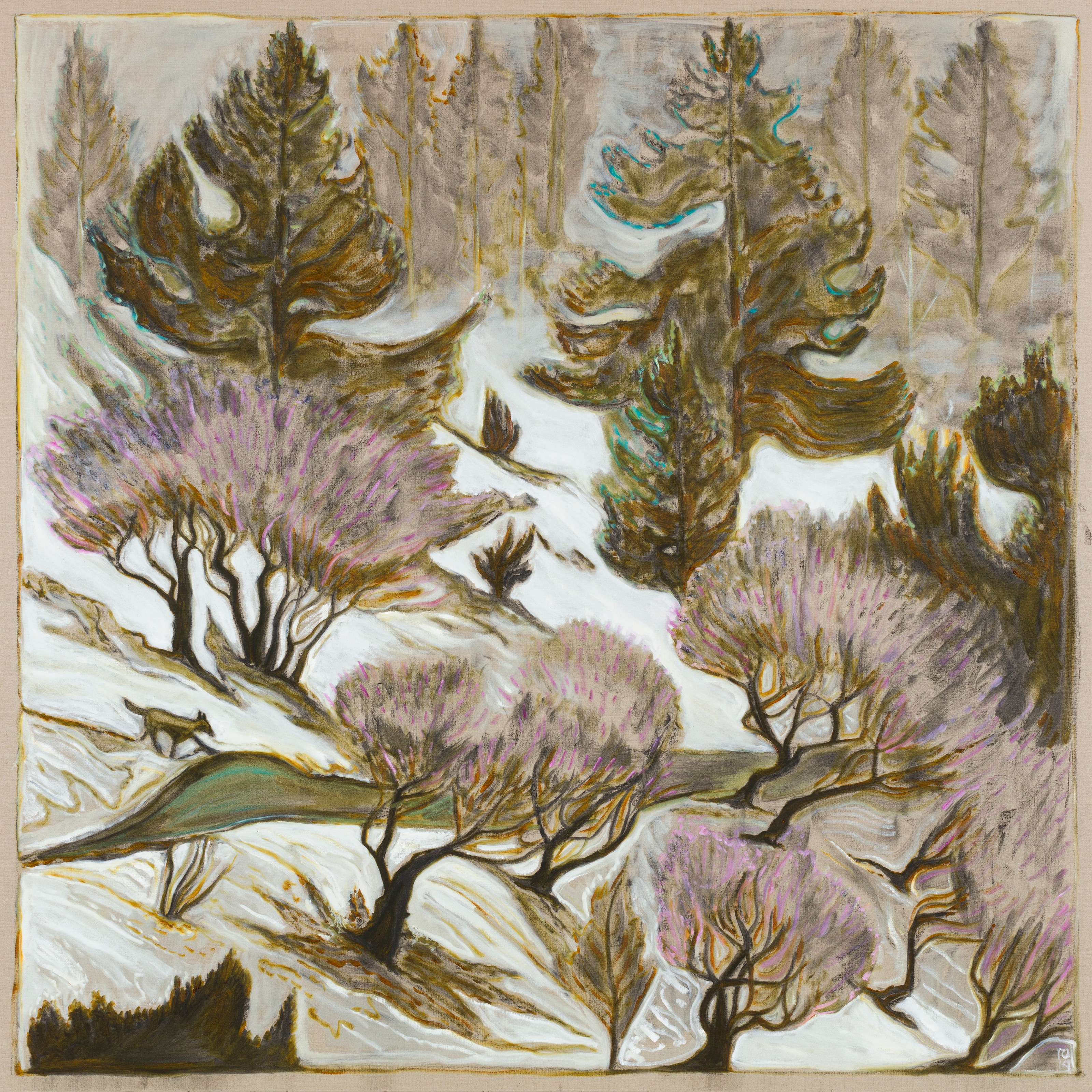 Painting by Billy Childish