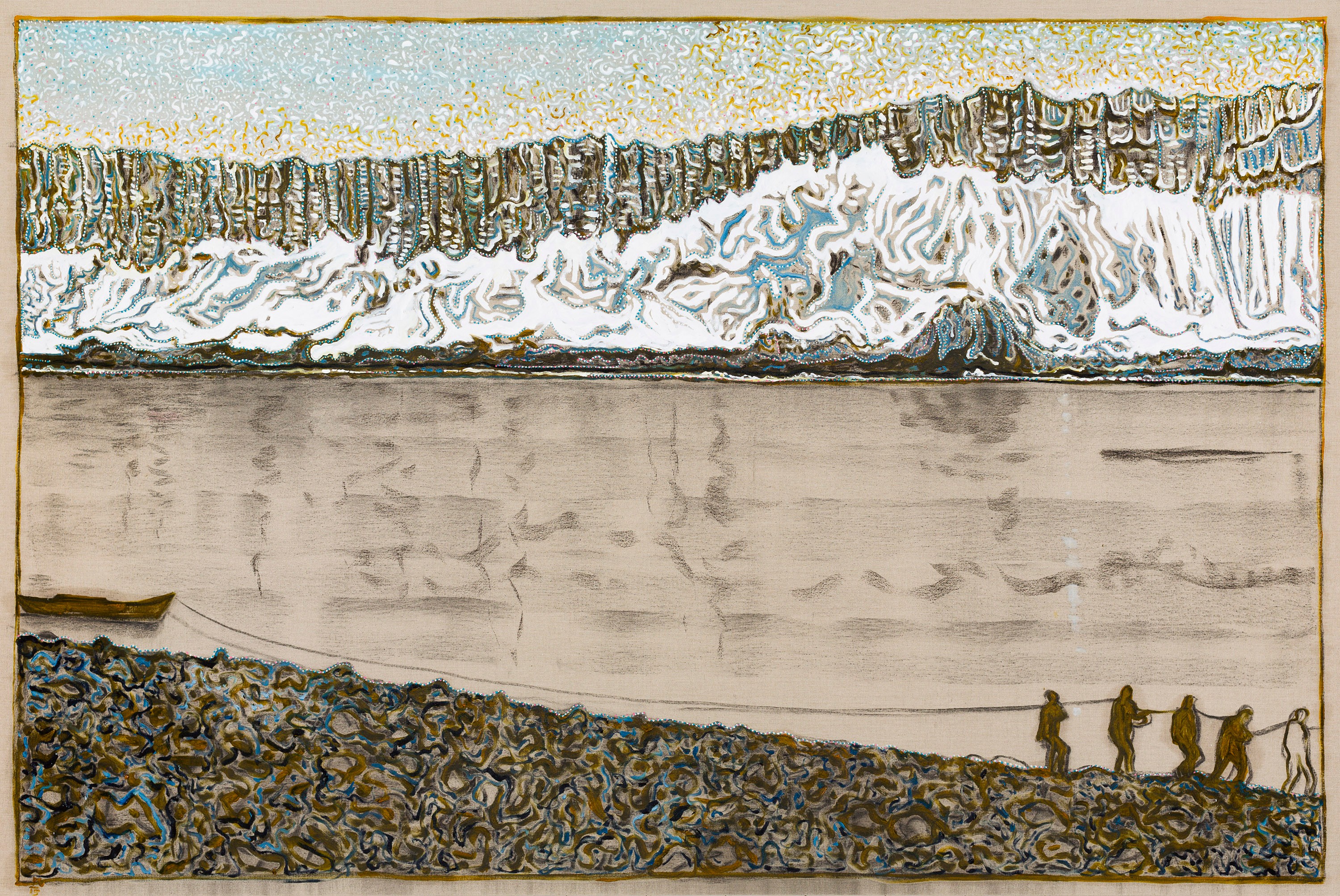 Painting by Billy Childish