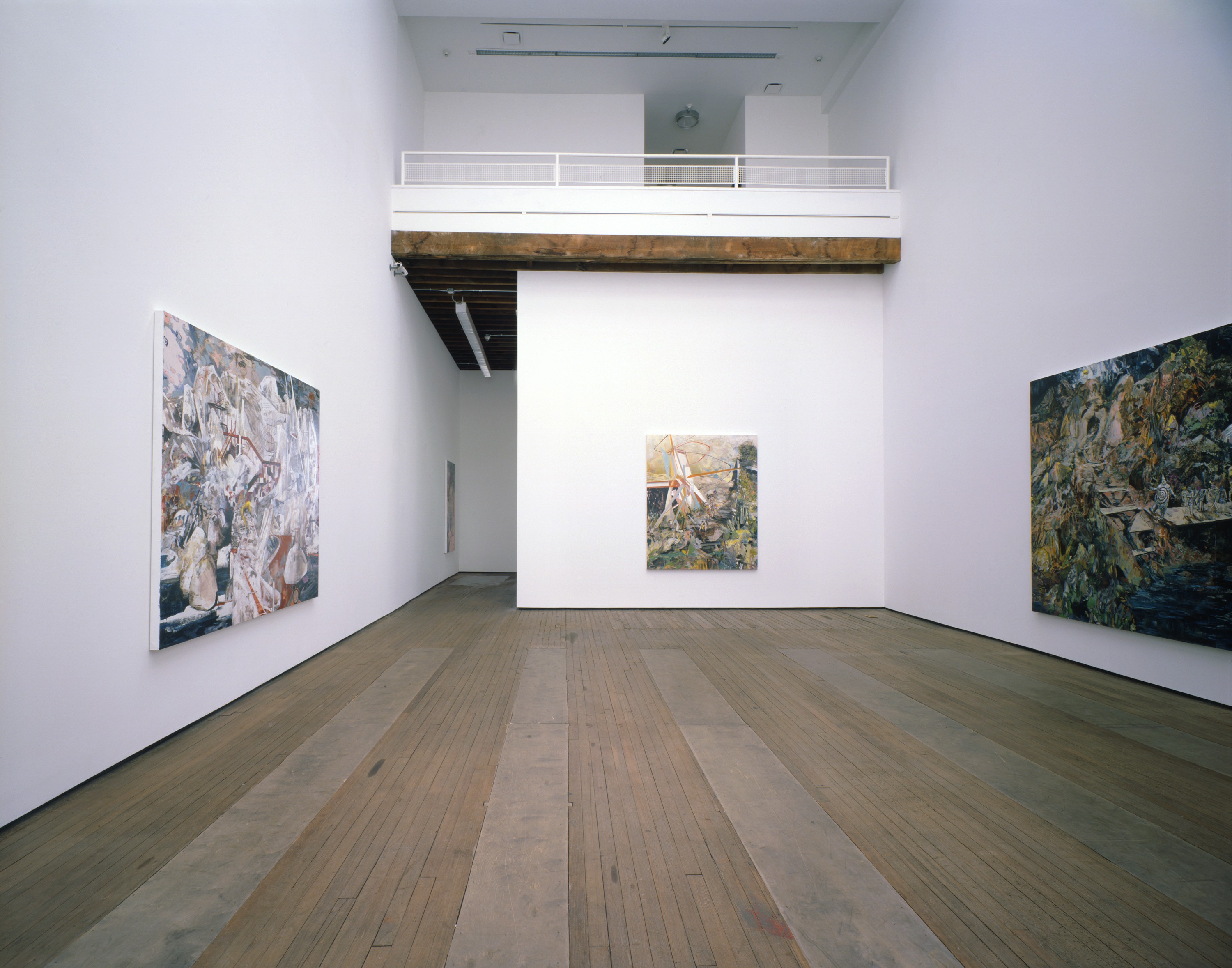 Installation view of The Dance of the Machine Gun & other forms of unpopular expression at Lehmann Maupin New York