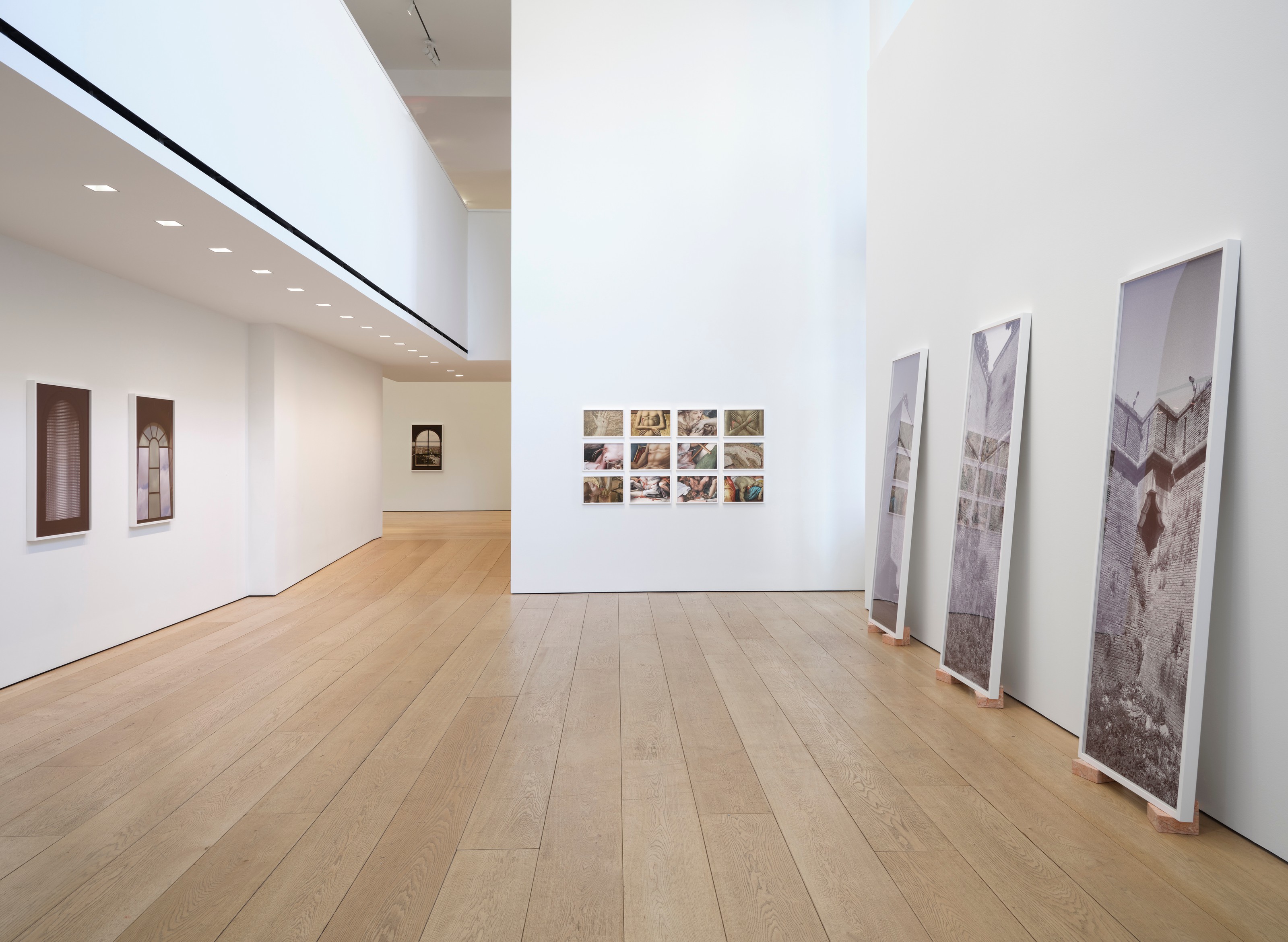 Installation view of Catherine Opie at Lehmann Maupin New York