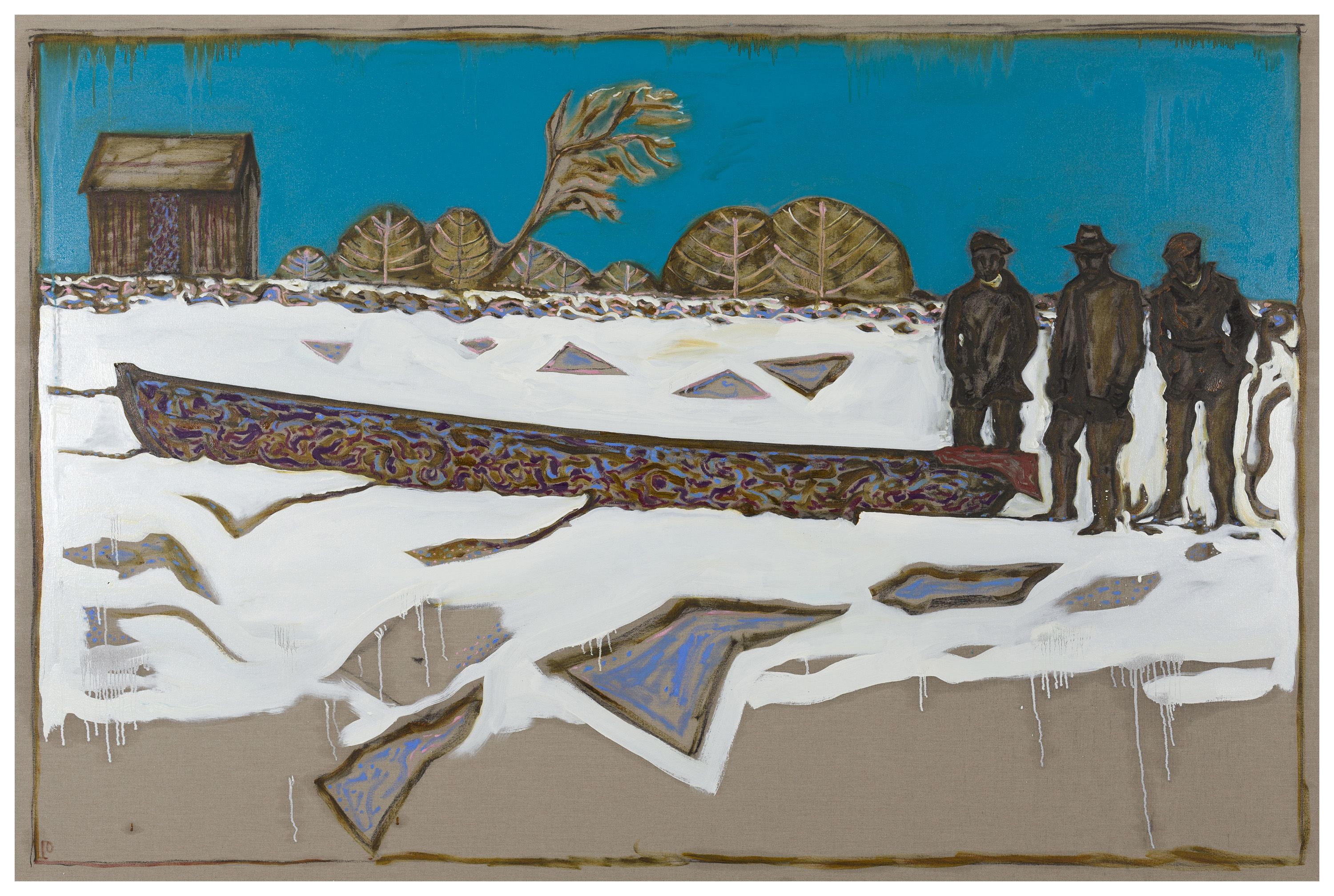 Painting by Billy Childish