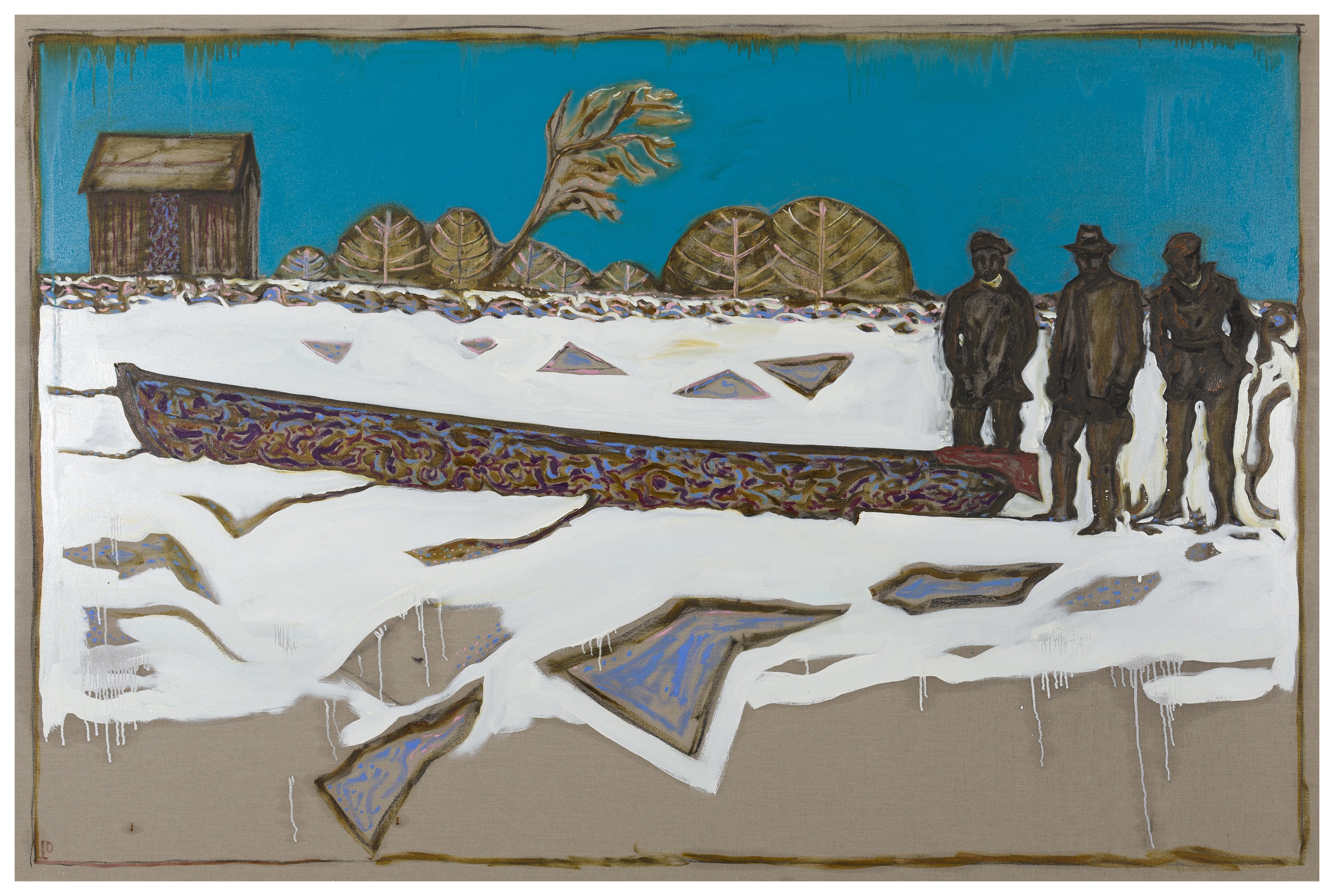 Painting by Billy Childish
