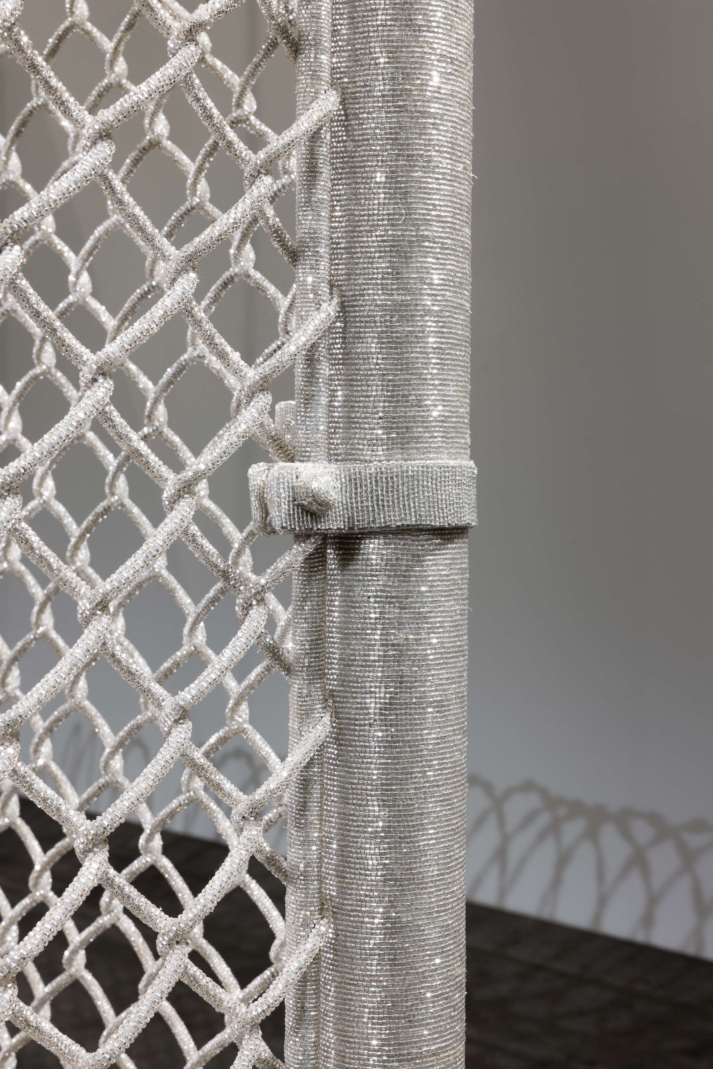 Detail of installation by Liza Lou