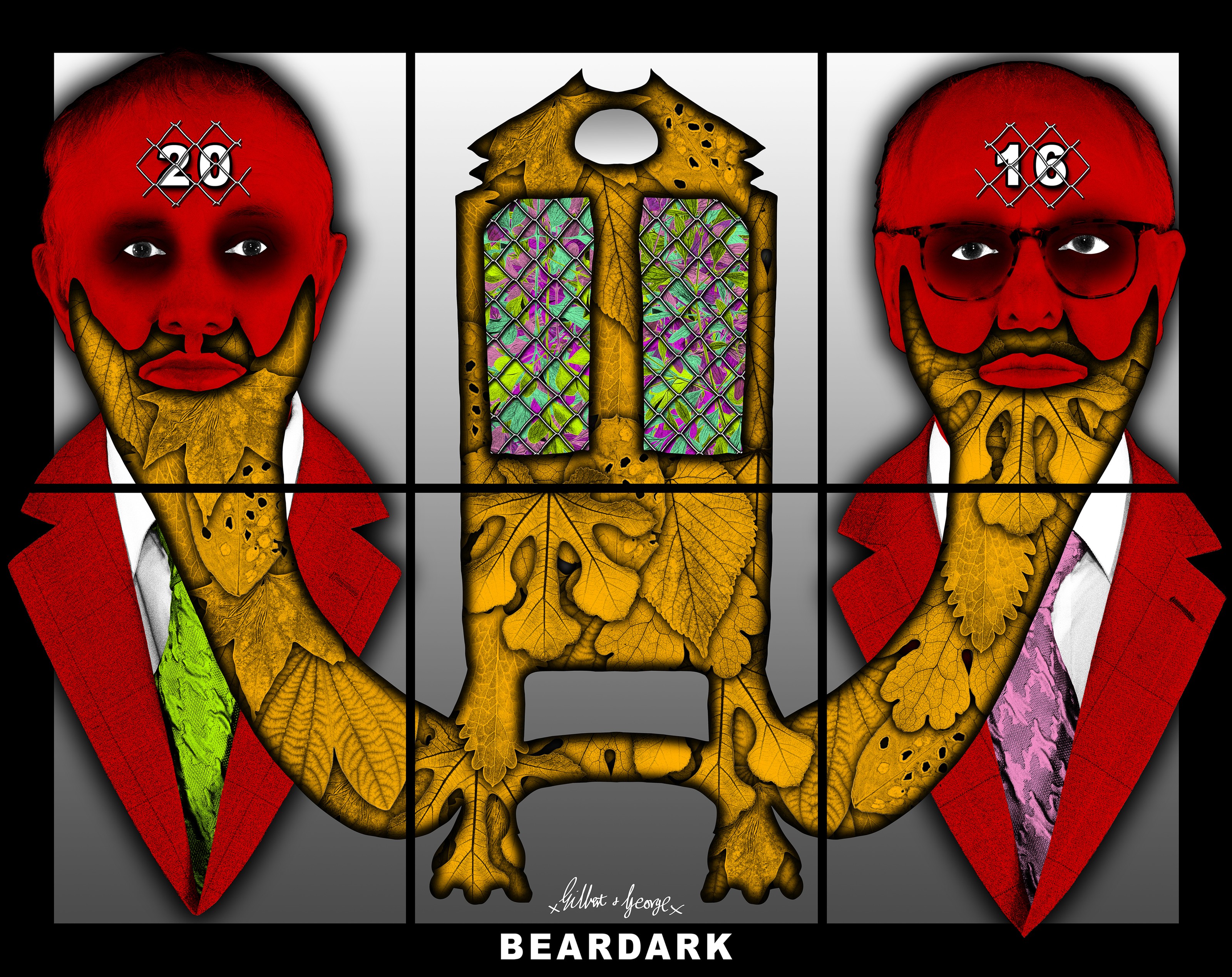The Beard Pictures by Gilbert & George